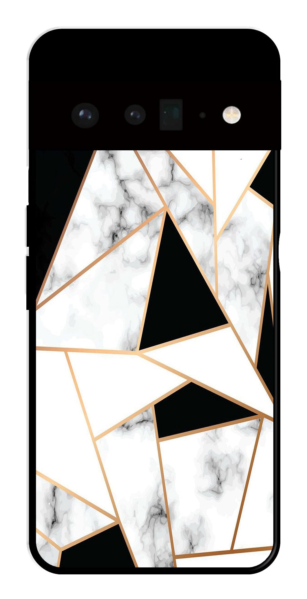 Marble Design2 Metal Mobile Case for Google Pixel 6 Pro 5G Marble Design2 Metal Mobile Case for Google Pixel 6 Pro 5G (Design No -08)