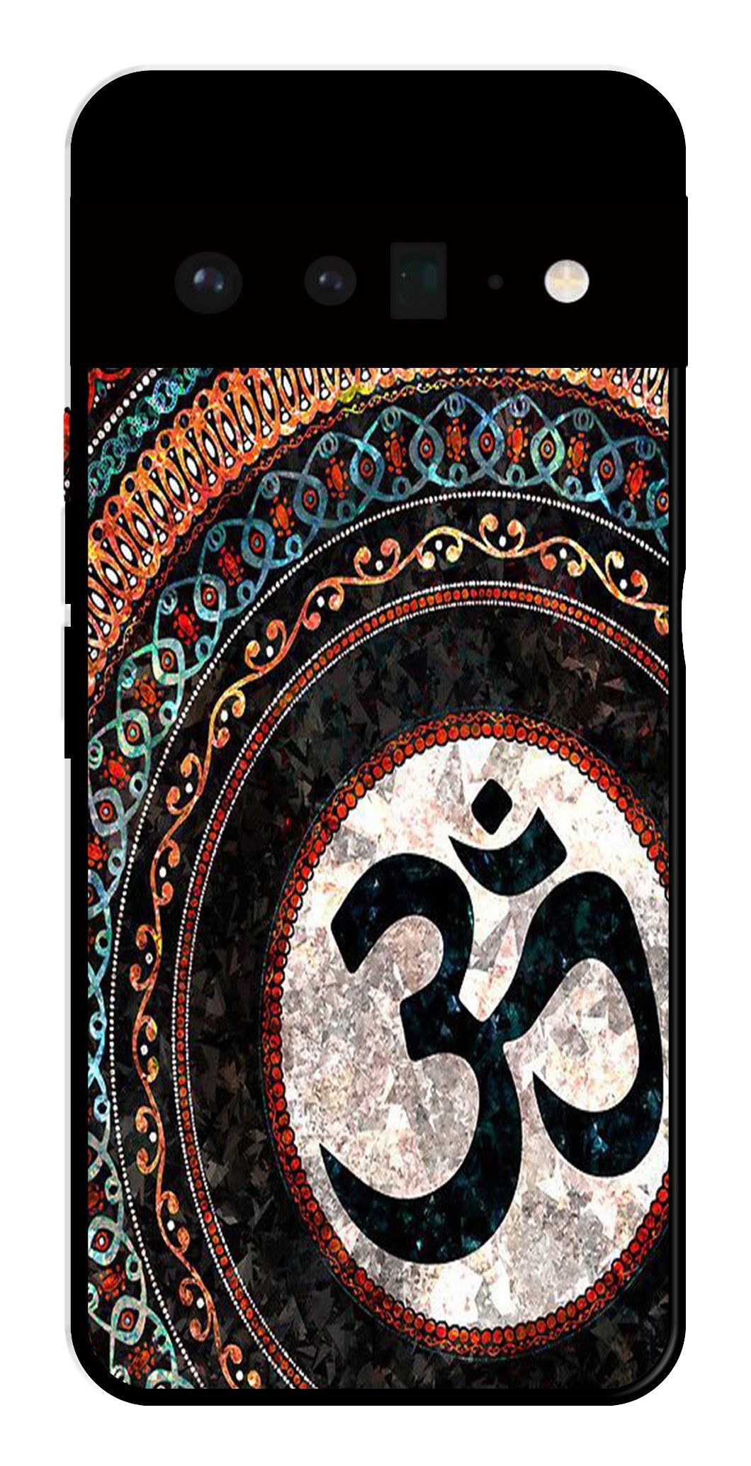 Oum Design Metal Mobile Case for Google Pixel 6 Pro 5G Oum Design Metal Mobile Case for Google Pixel 6 Pro 5G (Design No -15)