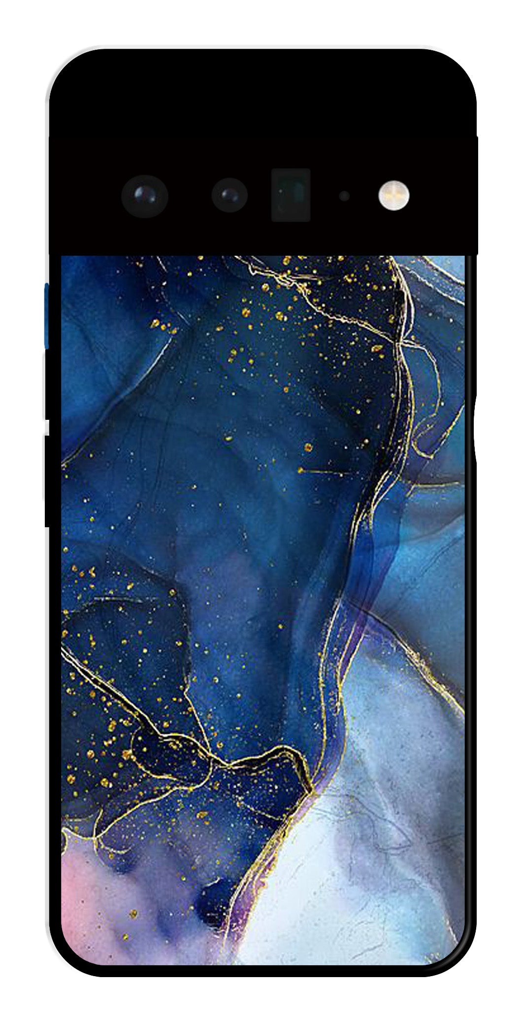 Blue Marble Metal Mobile Case for Google Pixel 6 Pro 5G Blue Marble Metal Mobile Case for Google Pixel 6 Pro 5G (Design No -34)