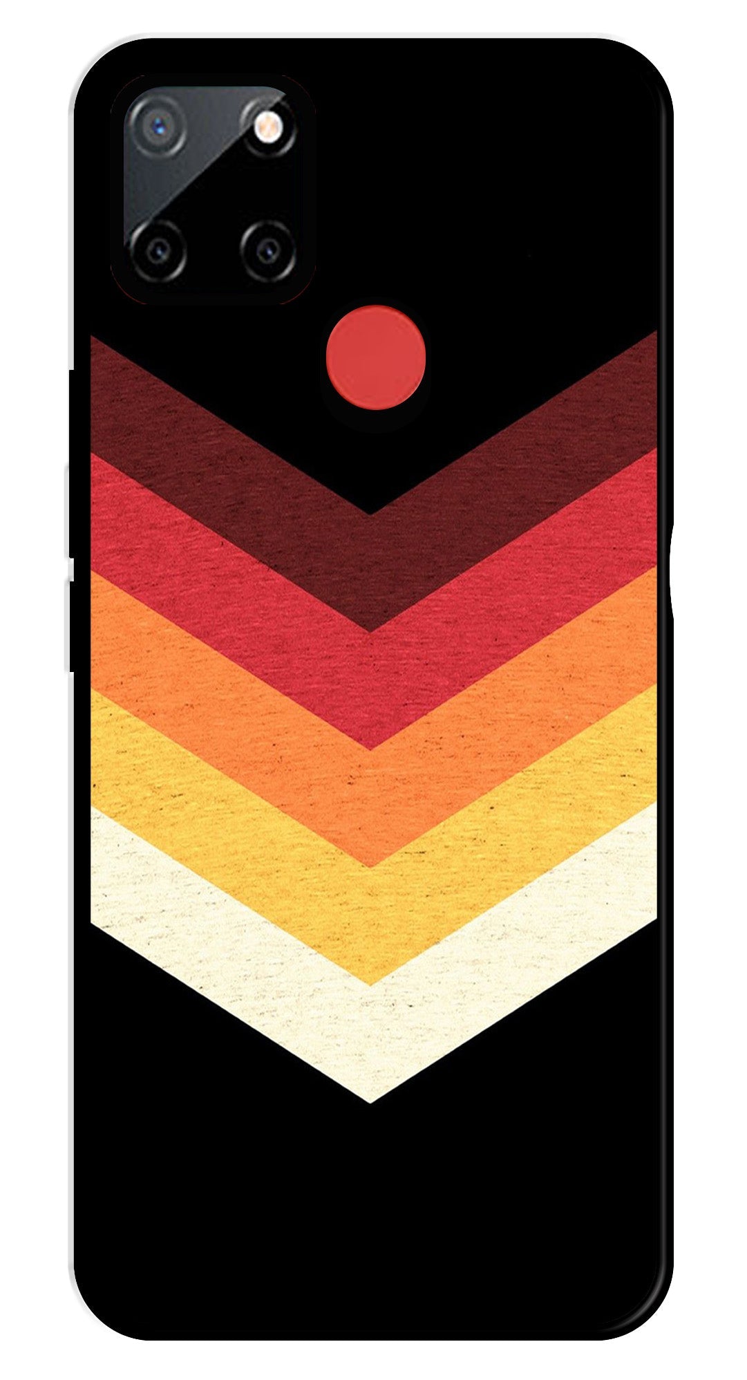 MultiColor Arrow Metal Mobile Case for Realme C67 5G MultiColor Arrow Metal Mobile Case for Realme C67 5G (Design No -04)