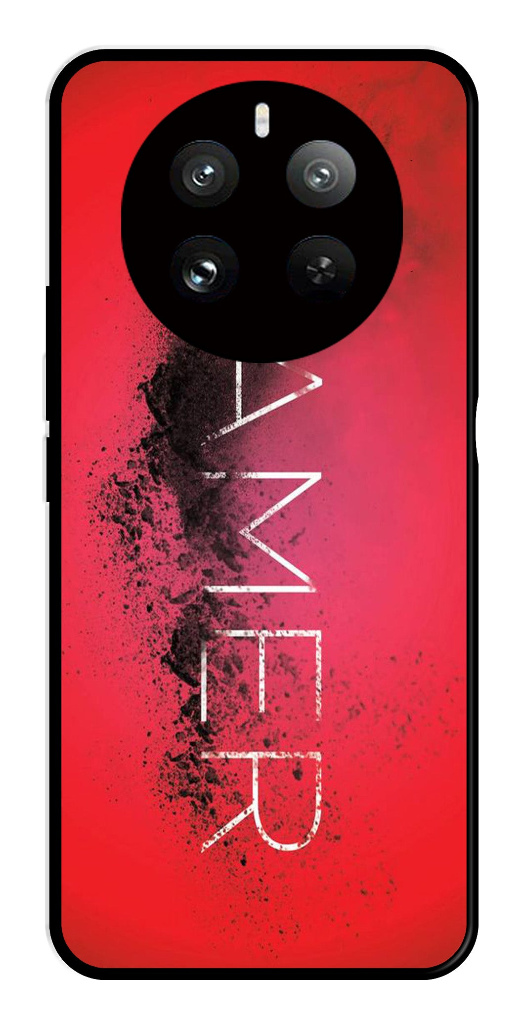 Gamer Pattern Metal Mobile Case for Realme 12 Pro Gamer Pattern Metal Mobile Case for Realme 12 Pro (Design No -41)