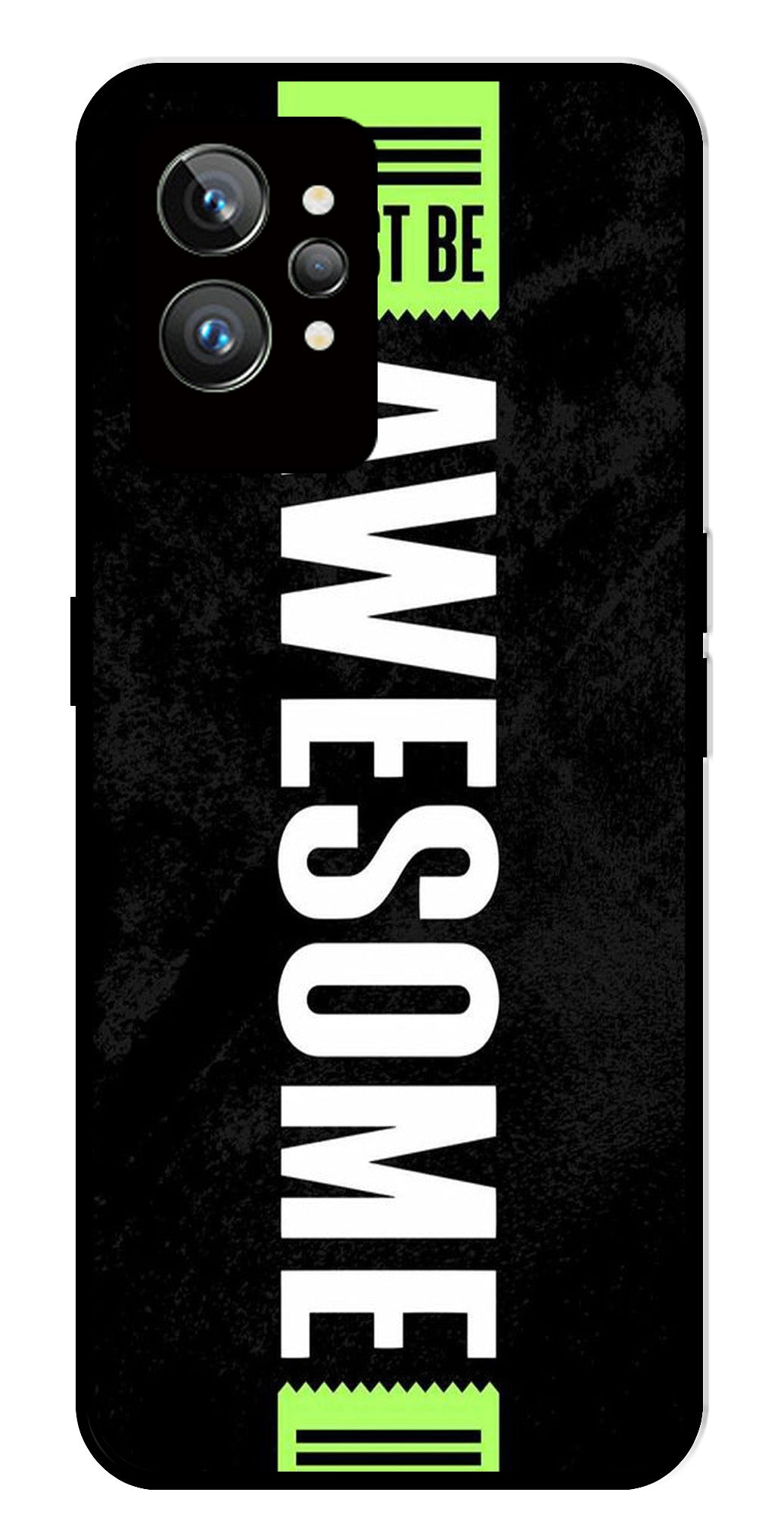 Awesome Metal Mobile Case for Realme GT 2 Pro Awesome Metal Mobile Case for Realme GT 2 Pro (Design No -33)