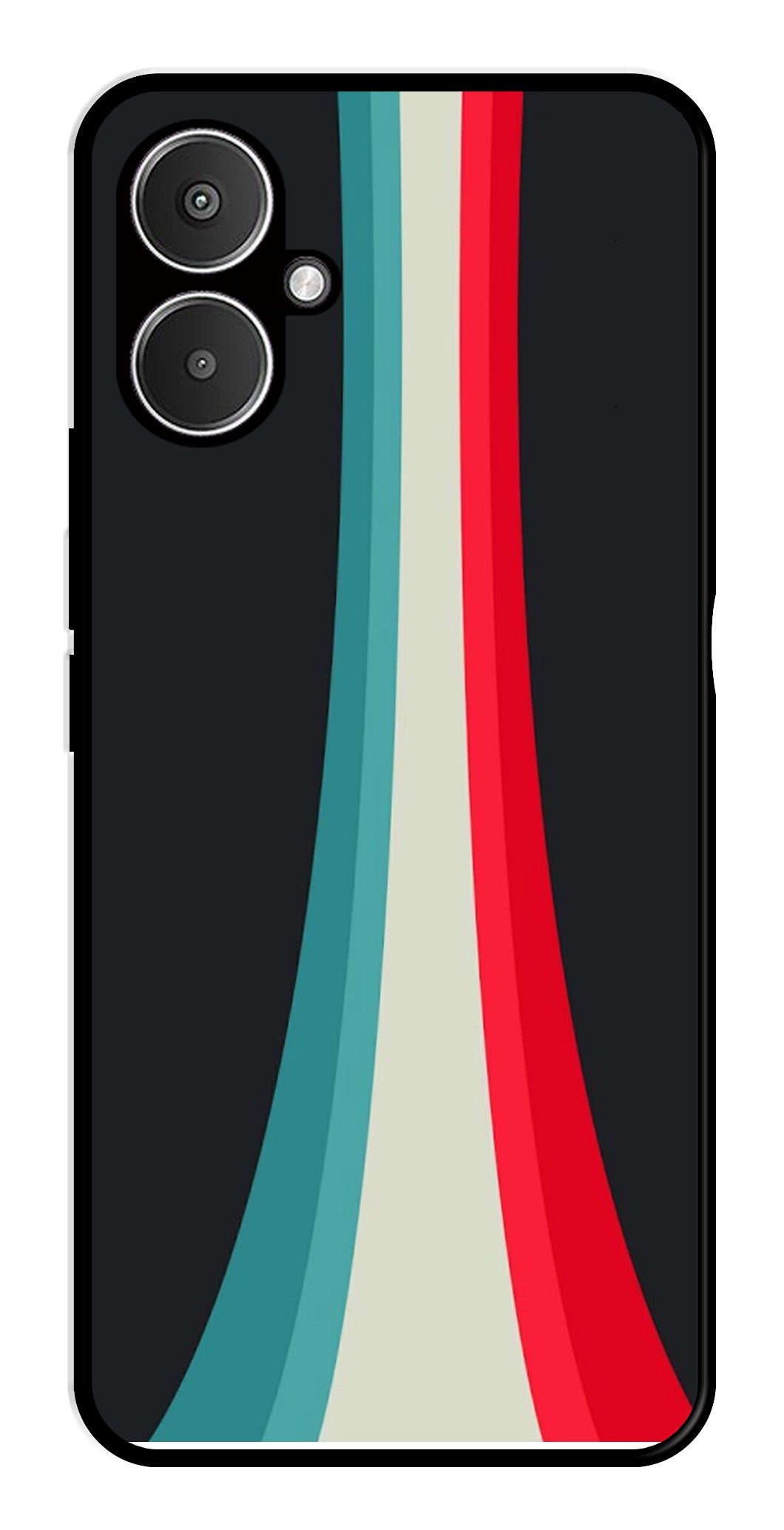 Modern Art Colorful Metal Mobile Case for Redmi 13C 5G Modern Art Colorful Metal Mobile Case for Redmi 13C 5G (Design No -48)