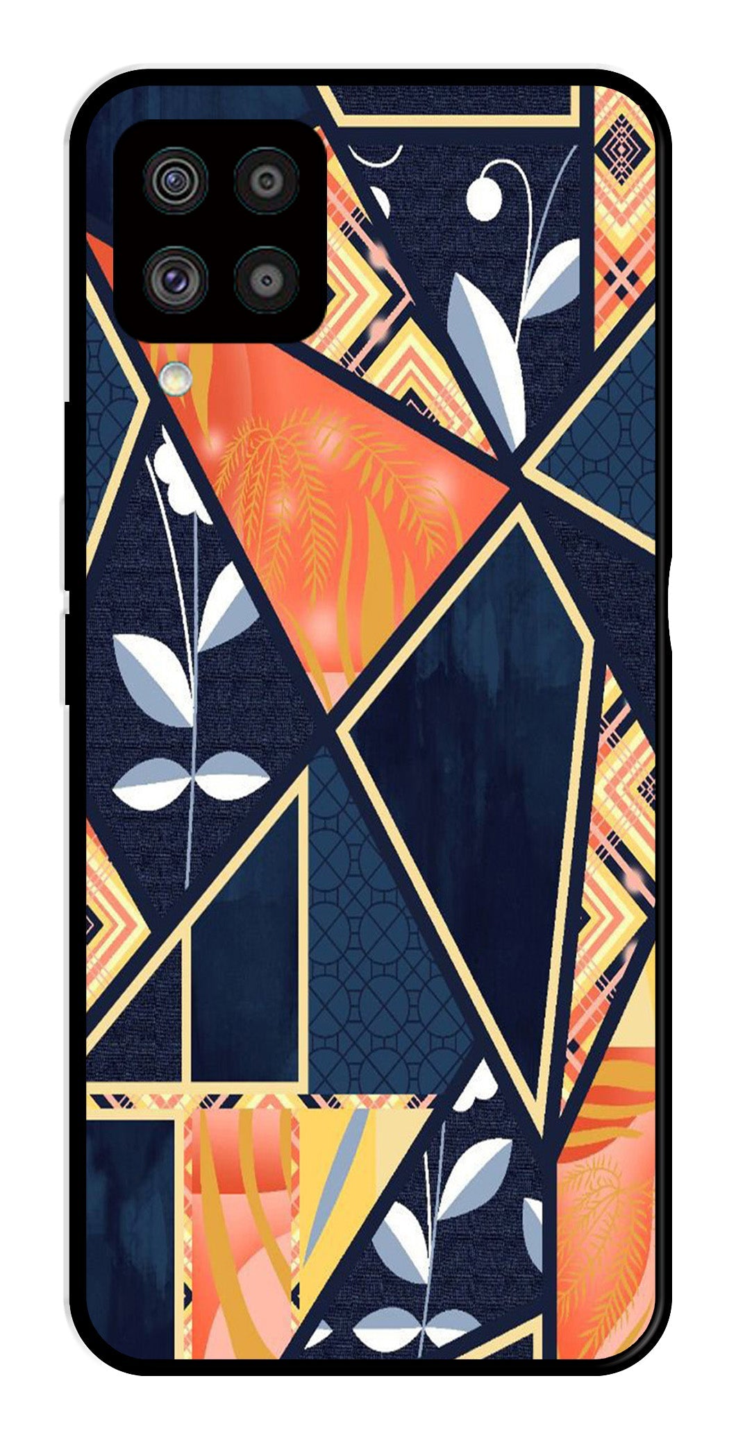 Marble Design Metal Mobile Case for Samsung Galaxy F62 Marble Design Metal Mobile Case for Samsung Galaxy F62 (Design No -07)