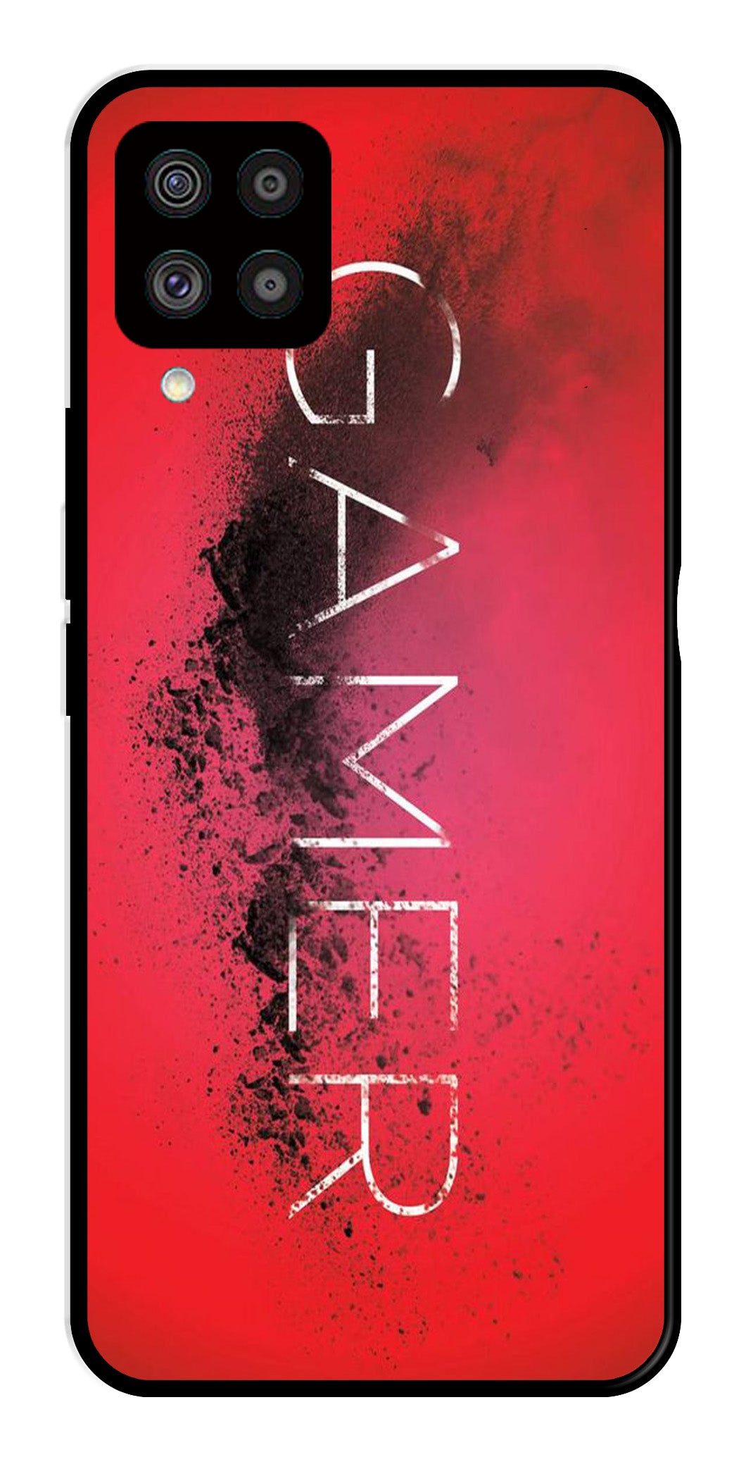 Gamer Pattern Metal Mobile Case for Samsung Galaxy F62 Gamer Pattern Metal Mobile Case for Samsung Galaxy F62 (Design No -41)