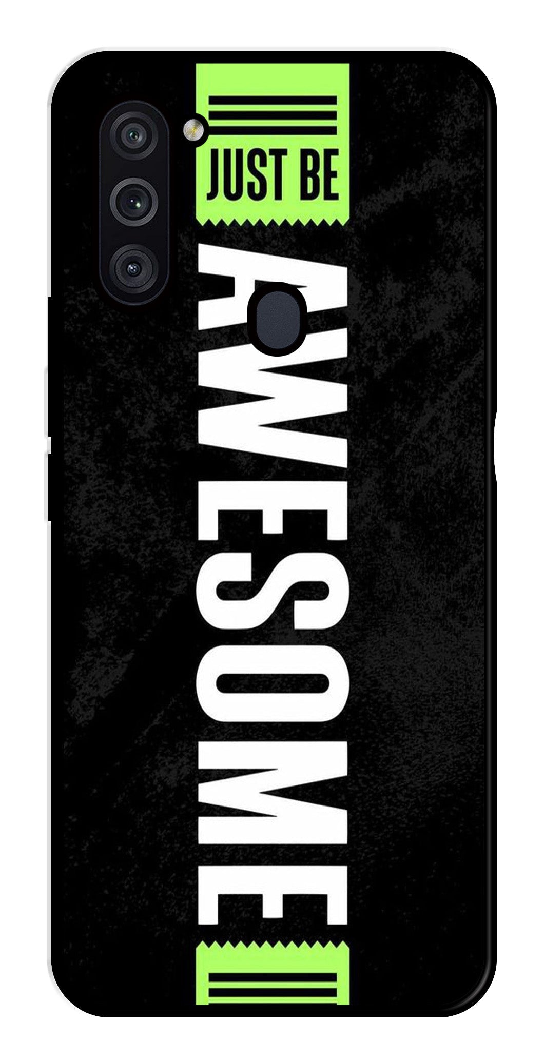 Awesome Metal Mobile Case for Samsung Galaxy M11 Awesome Metal Mobile Case for Samsung Galaxy M11 (Design No -33)