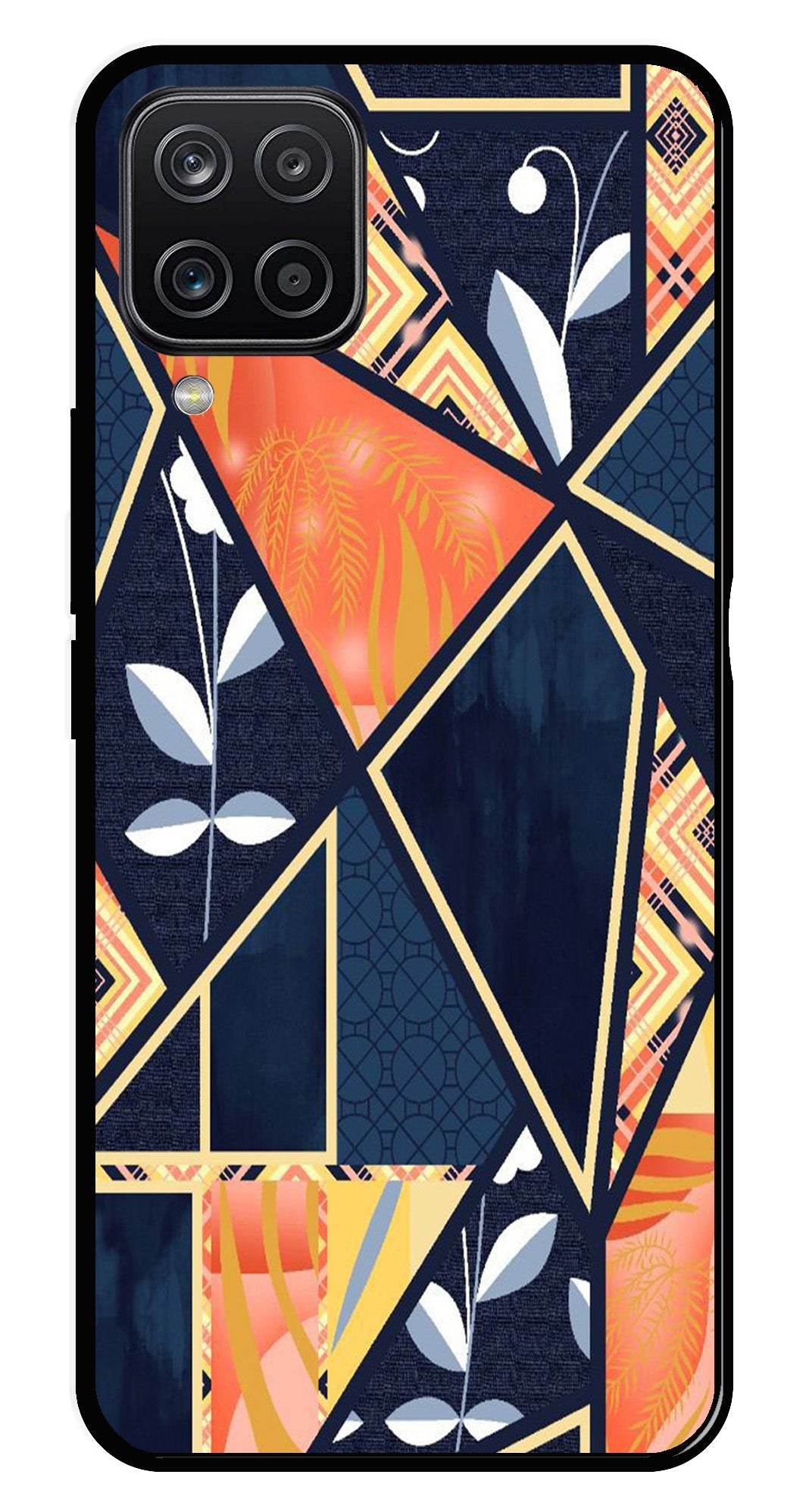 Marble Design Metal Mobile Case for Samsung Galaxy M12 Marble Design Metal Mobile Case for Samsung Galaxy M12 (Design No -07)