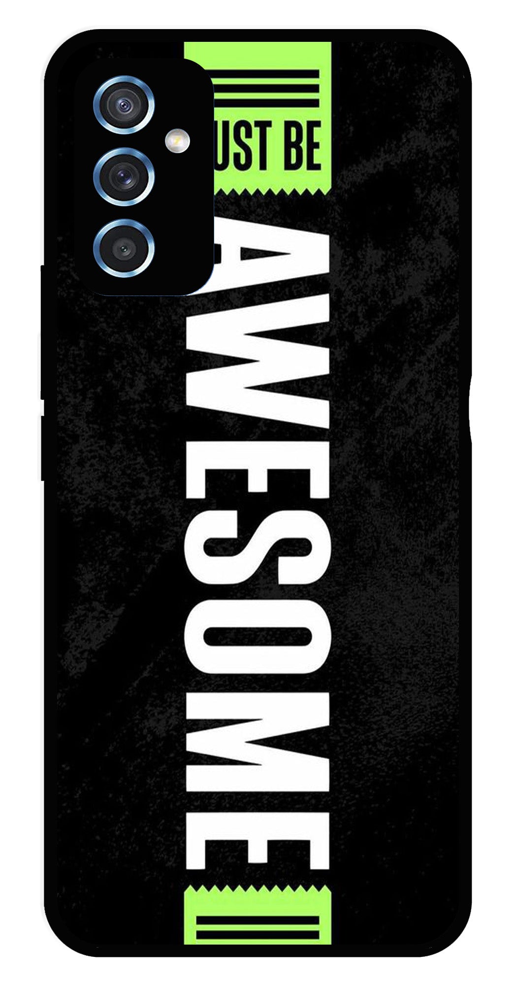 Awesome Metal Mobile Case for Samsung Galaxy M52 5G Awesome Metal Mobile Case for Samsung Galaxy M52 5G (Design No -33)