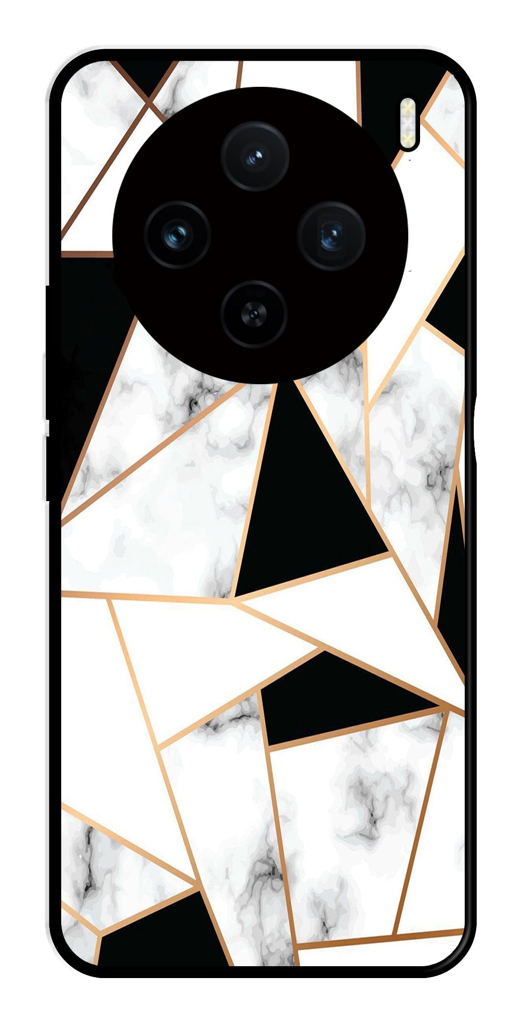 Marble Design2 Metal Mobile Case for Vivo X100 5G Marble Design2 Metal Mobile Case for Vivo X100 5G (Design No -08)