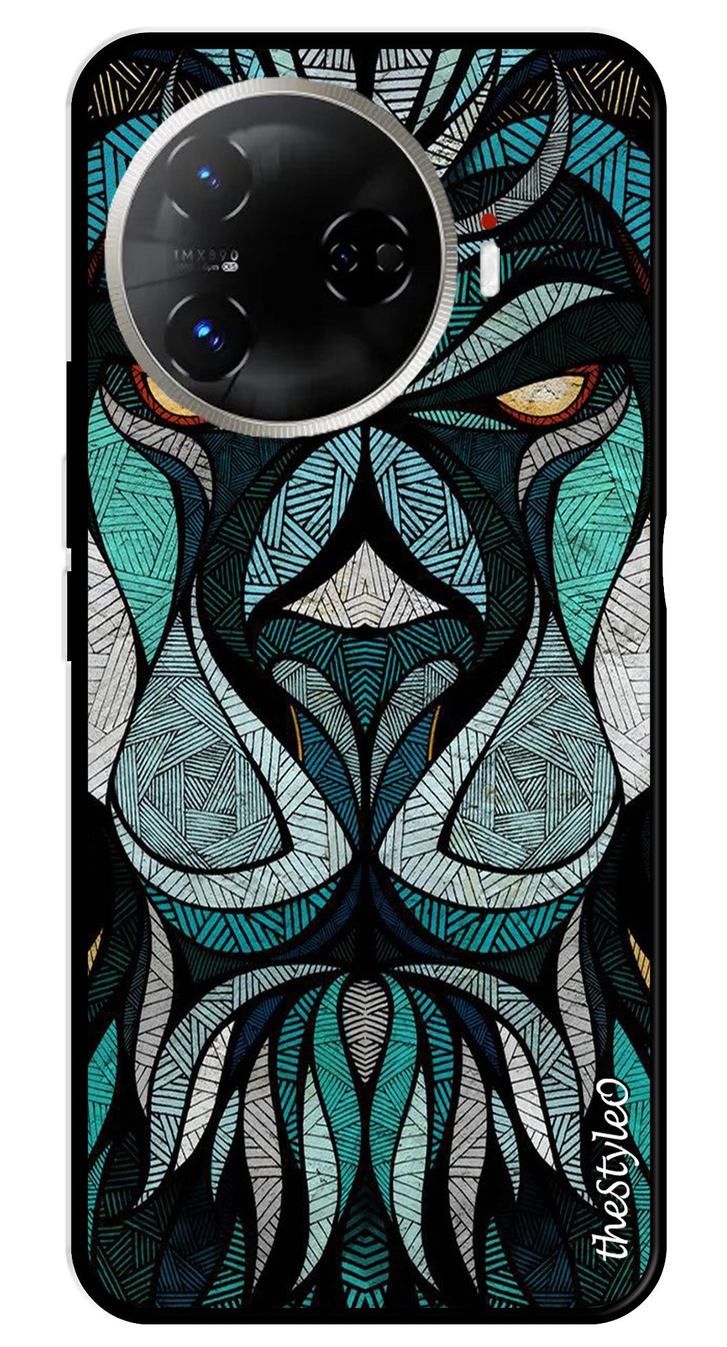 Muted Rainbow Metal Mobile Case for Tecno Camon 30 Pro 5G Muted Rainbow Metal Mobile Case for Tecno Camon 30 Pro 5G (Design No -39)