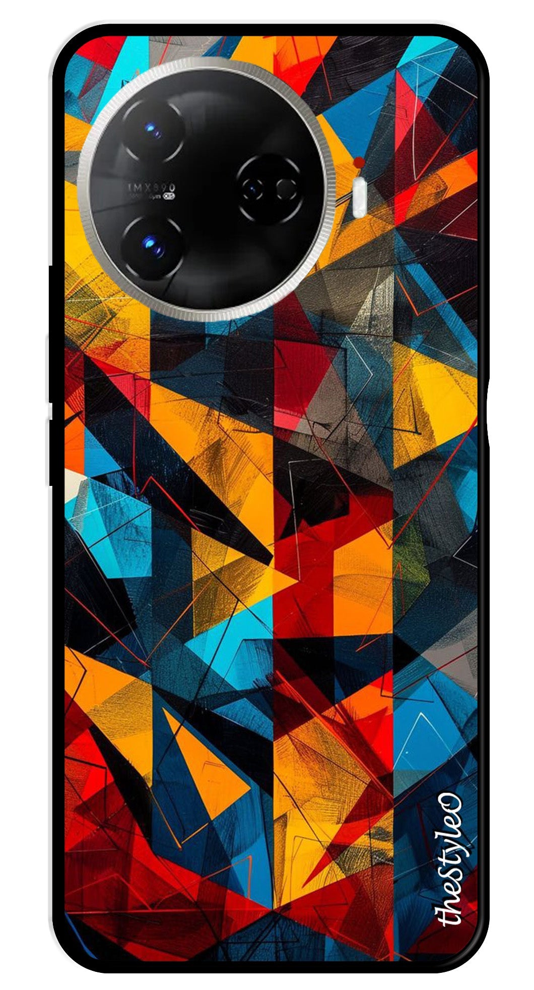 Abstract Art Metal Mobile Case for Tecno Camon 30 Pro 5G Abstract Art Metal Mobile Case for Tecno Camon 30 Pro 5G (Design No -57)