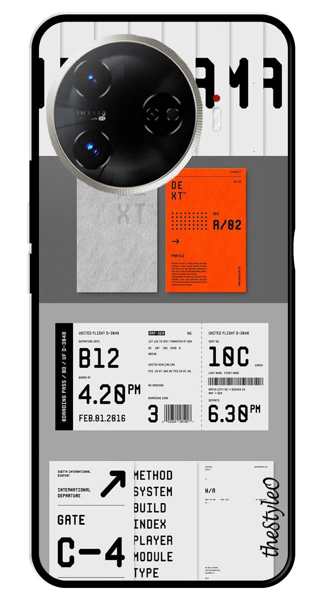 Monorama Metal Mobile Case for Tecno Camon 30 Pro 5G Monorama Metal Mobile Case for Tecno Camon 30 Pro 5G (Design No -80)