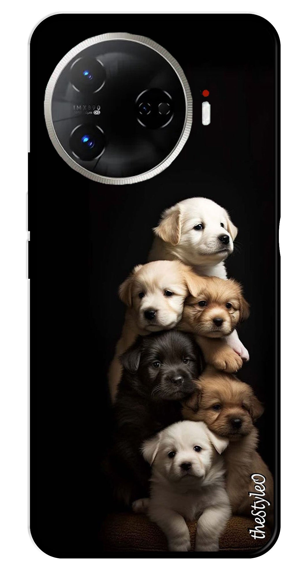 Dog lovers Metal Mobile Case for Tecno Camon 30 Pro 5G Dog lovers Metal Mobile Case for Tecno Camon 30 Pro 5G (Design No -88)
