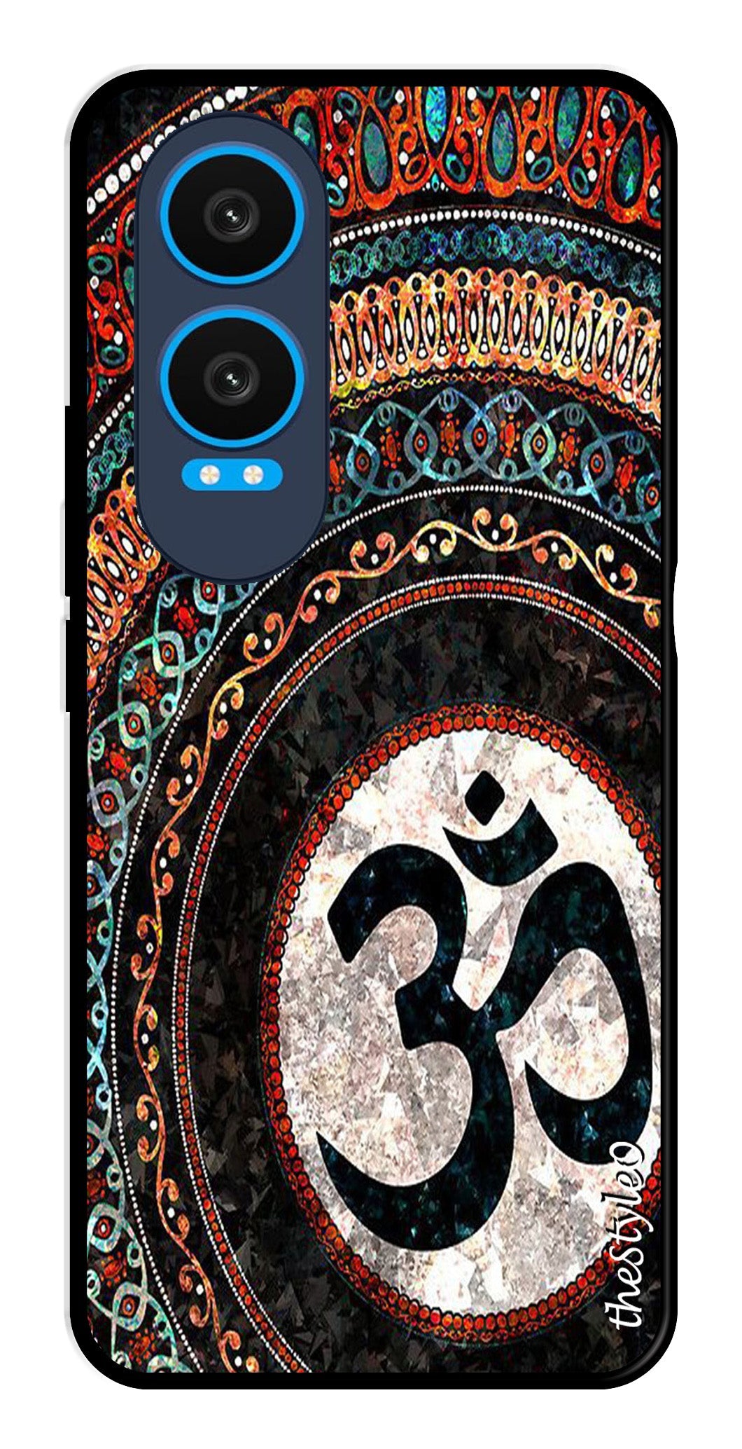 Leafs Design Metal Mobile Case for OnePlus Nord CE4 Lite Leafs Design Metal Mobile Case for OnePlus Nord CE4 Lite (Design No -14)