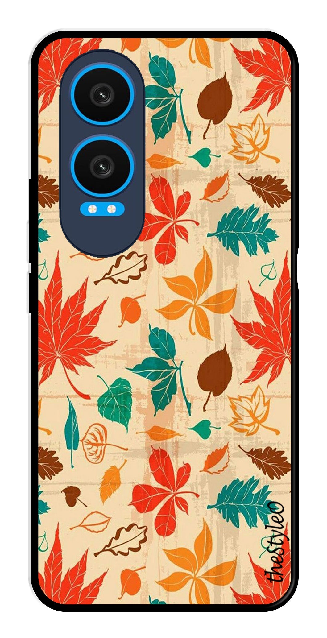 Autumn leaves Metal Mobile Case for OnePlus Nord CE4 Lite Autumn leaves Metal Mobile Case for OnePlus Nord CE4 Lite (Design No -55)