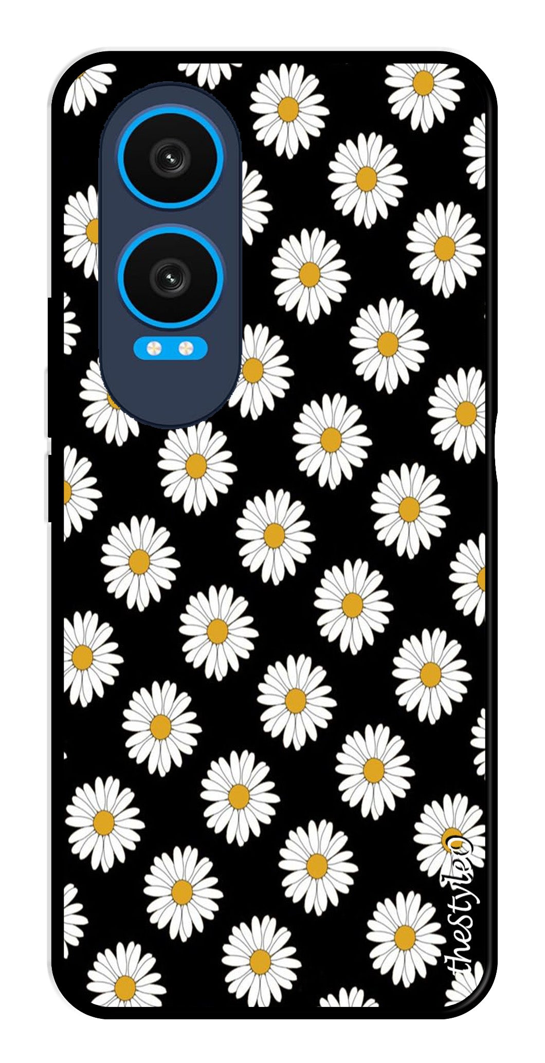 Daisy Flower Metal Mobile Case for OnePlus Nord CE4 Lite Daisy Flower Metal Mobile Case for OnePlus Nord CE4 Lite (Design No -75)