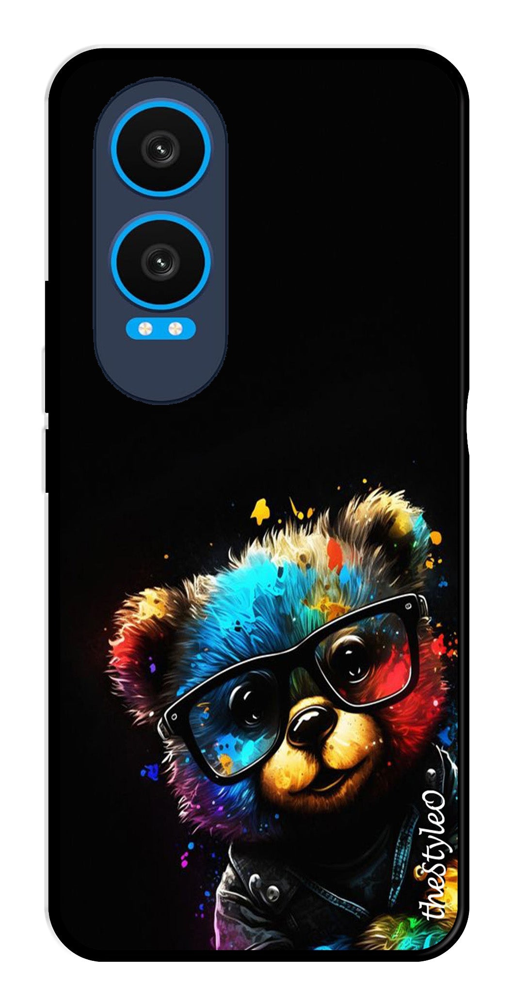 Teddy Bear Metal Mobile Case for OnePlus Nord CE4 Lite Teddy Bear Metal Mobile Case for OnePlus Nord CE4 Lite (Design No -94)