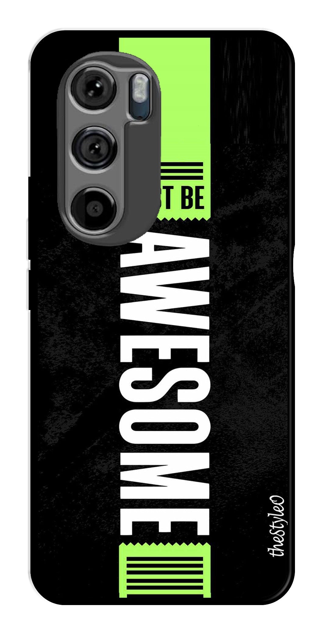 Alphabets Metal Mobile Case for Moto Edge 30 (Design No -32)