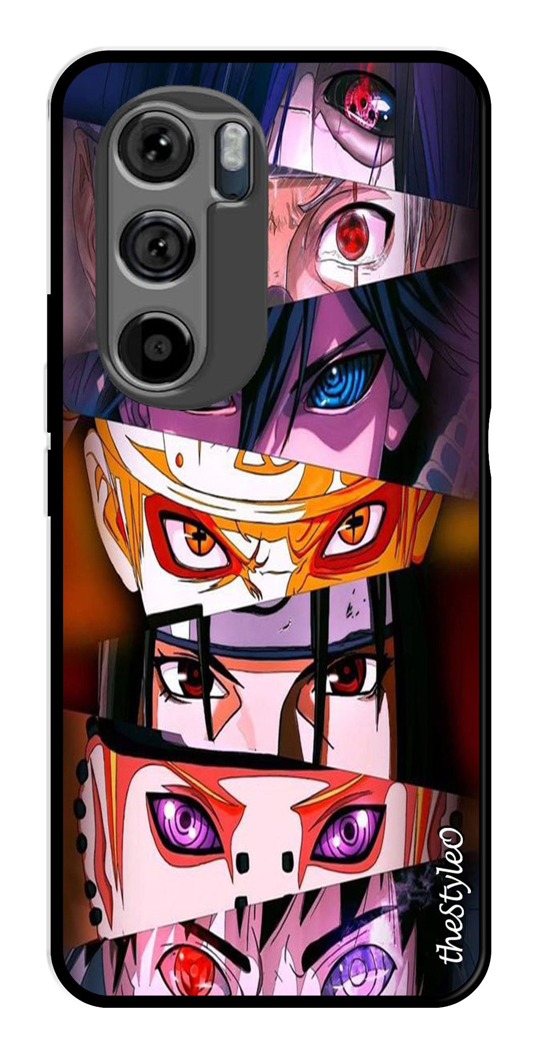 Anime Metal Mobile Case for Moto Edge 30 (Design No -56)