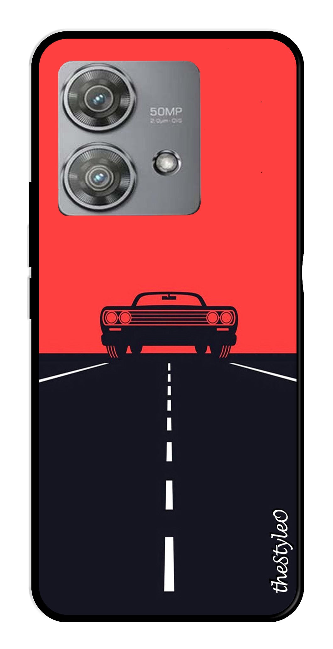 Owls Pattern Metal Mobile Case for Moto Edge 40 Neo 5G Owls Pattern Metal Mobile Case for Moto Edge 40 Neo 5G (Design No -20)