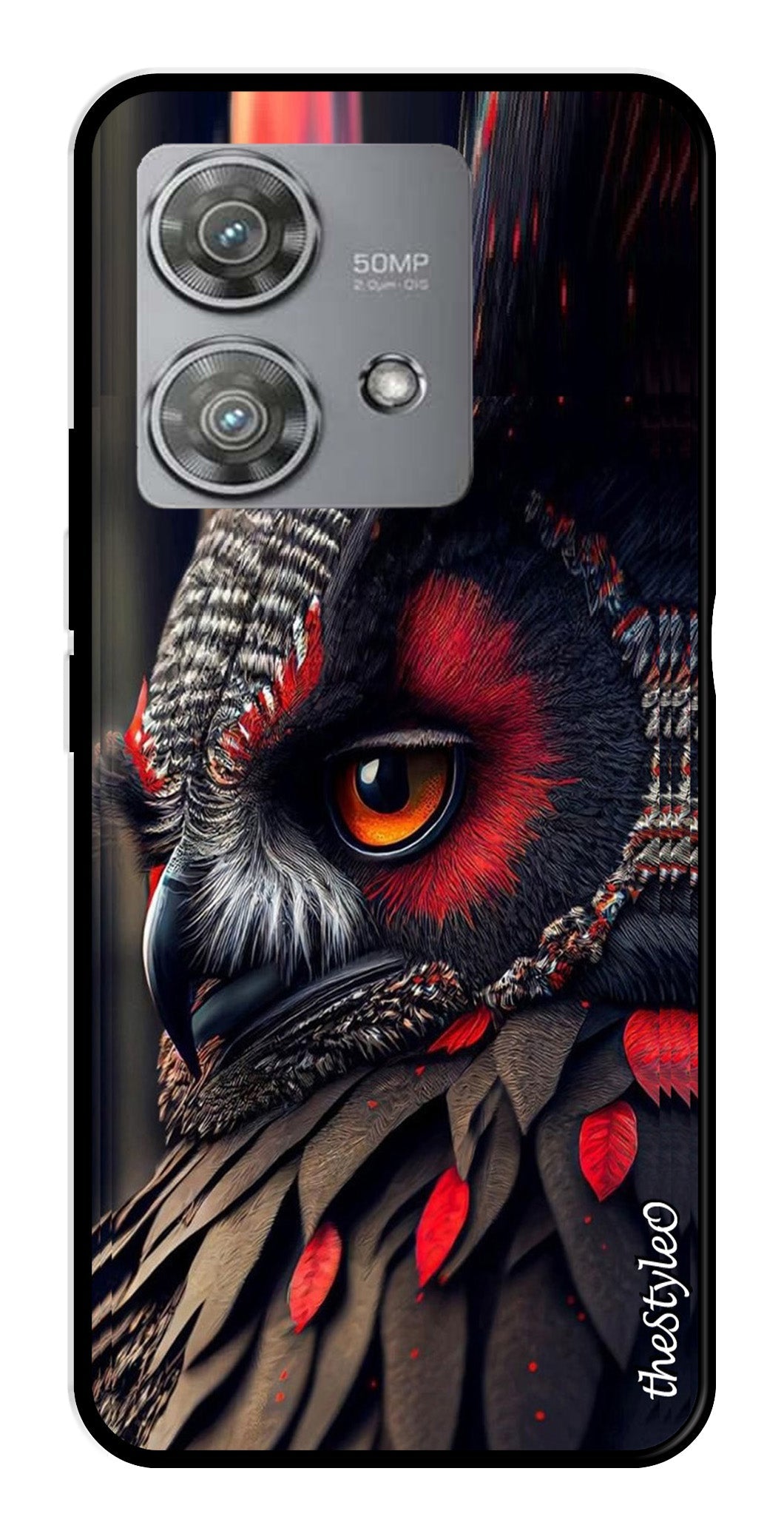Flower Design Metal Mobile Case for Moto Edge 40 Neo 5G Flower Design Metal Mobile Case for Moto Edge 40 Neo 5G (Design No -25)