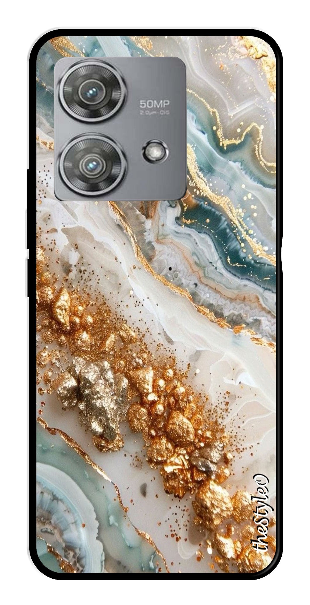 Marble Design Metal Mobile Case for Moto Edge 40 Neo 5G Marble Design Metal Mobile Case for Moto Edge 40 Neo 5G (Design No -92)
