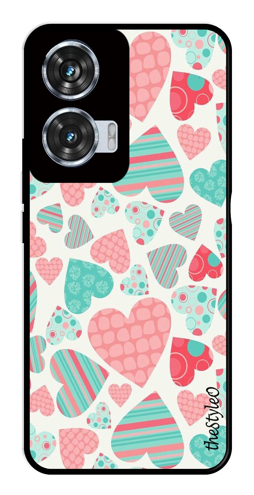 Car Lover Metal Mobile Case for Moto Edge 50 Fusion 5G Car Lover Metal Mobile Case for Moto Edge 50 Fusion 5G (Design No -21)
