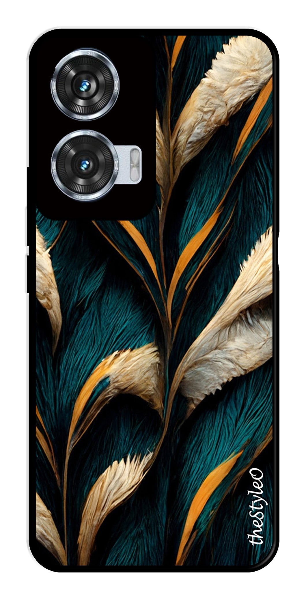Vintage Car Metal Mobile Case for Moto Edge 50 Fusion 5G Vintage Car Metal Mobile Case for Moto Edge 50 Fusion 5G (Design No -29)