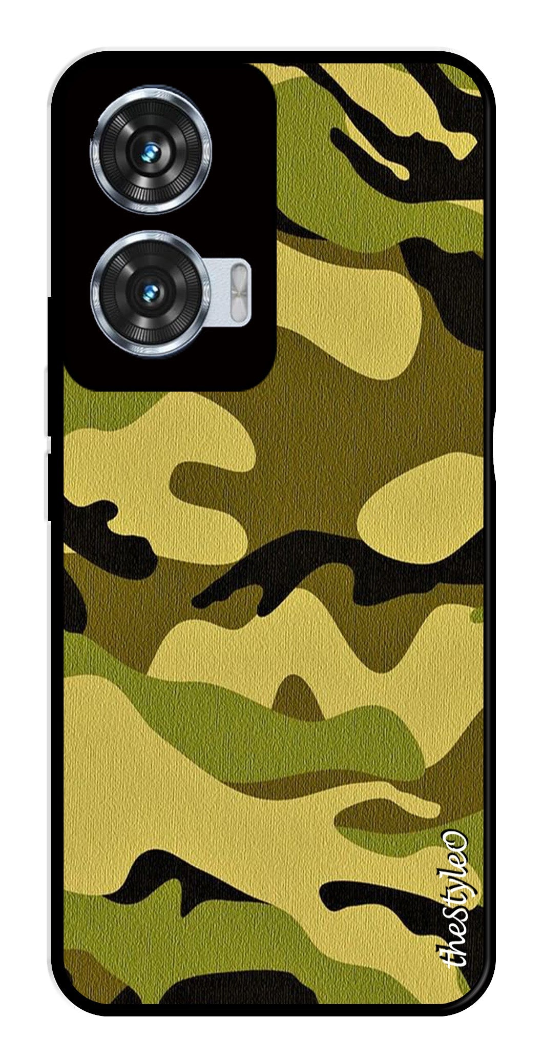 Blue Marble Metal Mobile Case for Moto Edge 50 Fusion 5G Blue Marble Metal Mobile Case for Moto Edge 50 Fusion 5G (Design No -34)