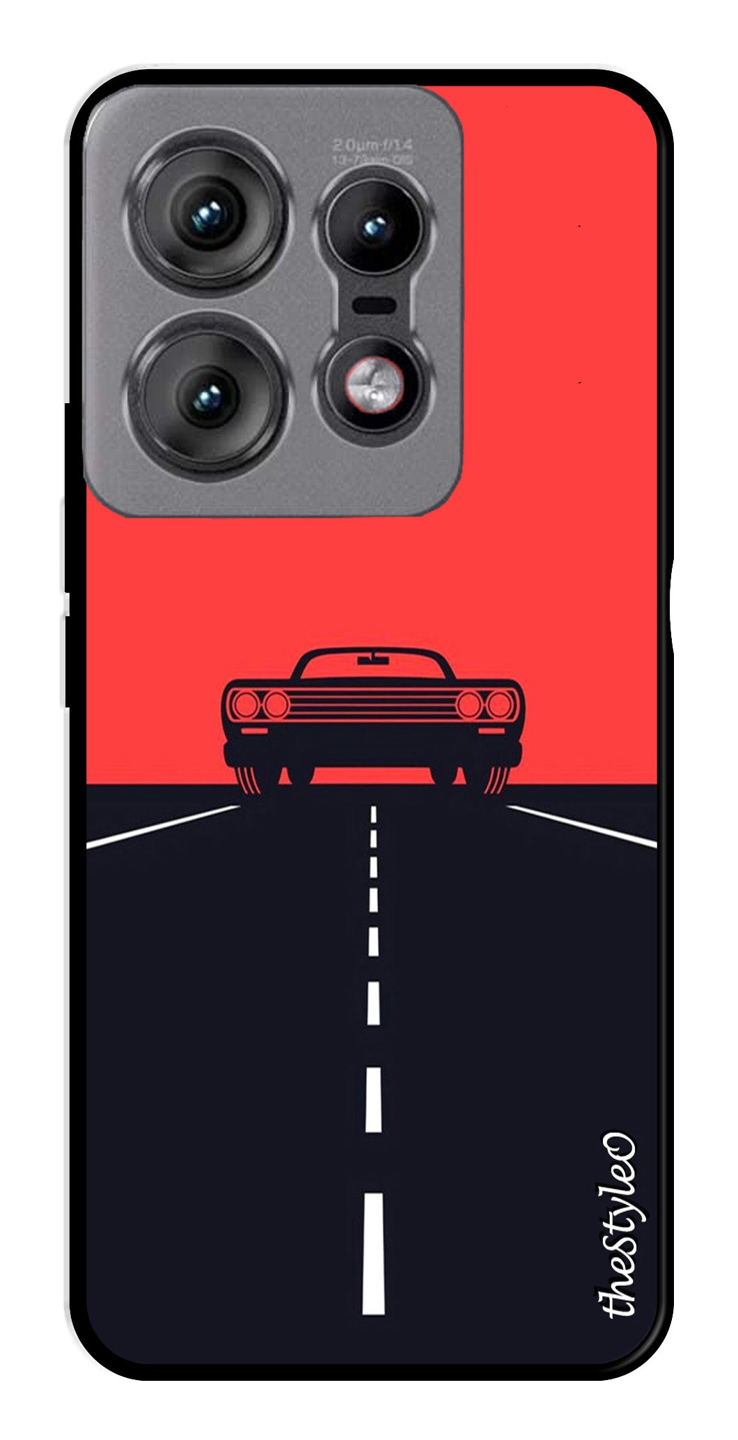 Owls Pattern Metal Mobile Case for Moto Edge 50 Pro 5G Owls Pattern Metal Mobile Case for Moto Edge 50 Pro 5G (Design No -20)