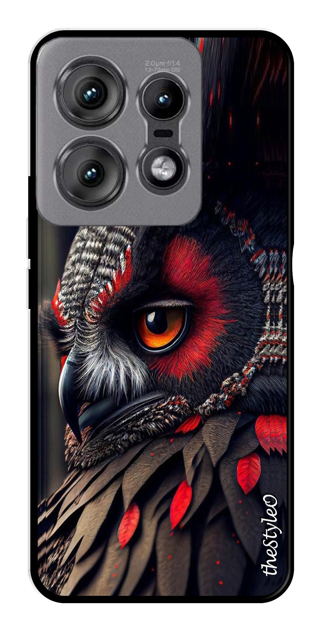 Flower Design Metal Mobile Case for Moto Edge 50 Pro 5G Flower Design Metal Mobile Case for Moto Edge 50 Pro 5G (Design No -25)