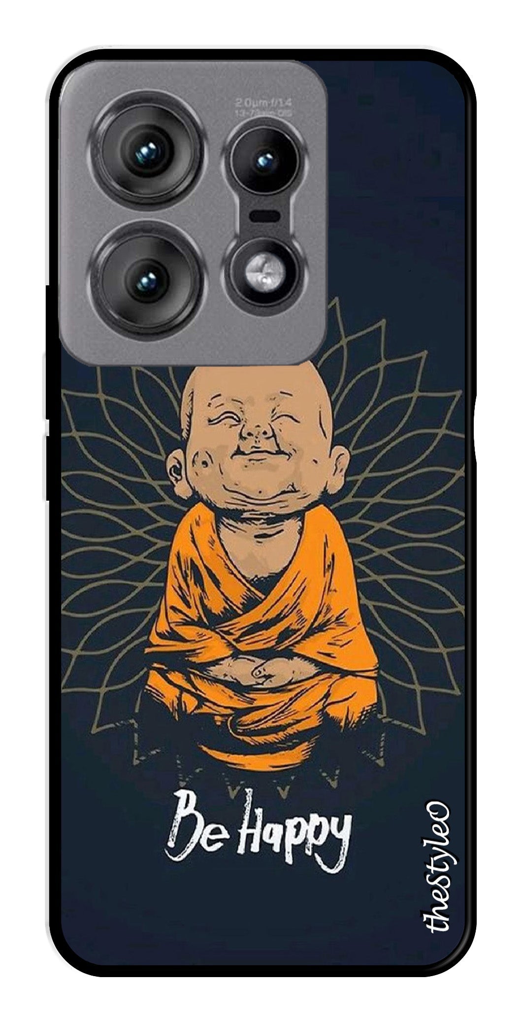 Owl Design Metal Mobile Case for Moto Edge 50 Pro 5G Owl Design Metal Mobile Case for Moto Edge 50 Pro 5G (Design No -26)