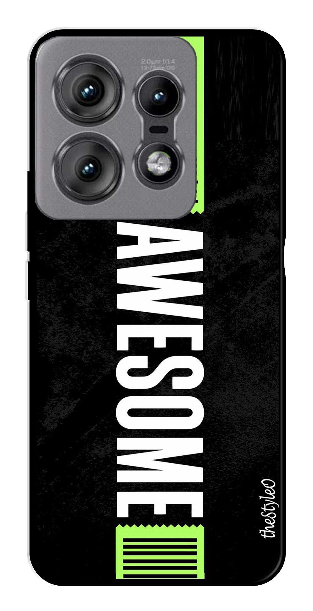 Alphabets Metal Mobile Case for Moto Edge 50 Pro 5G Alphabets Metal Mobile Case for Moto Edge 50 Pro 5G (Design No -32)