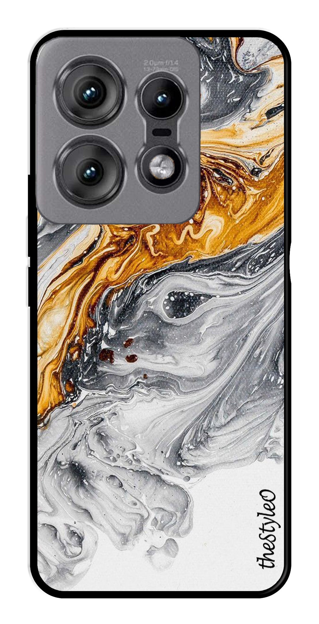 Army Pattern Metal Mobile Case for Moto Edge 50 Pro 5G Army Pattern Metal Mobile Case for Moto Edge 50 Pro 5G (Design No -35)