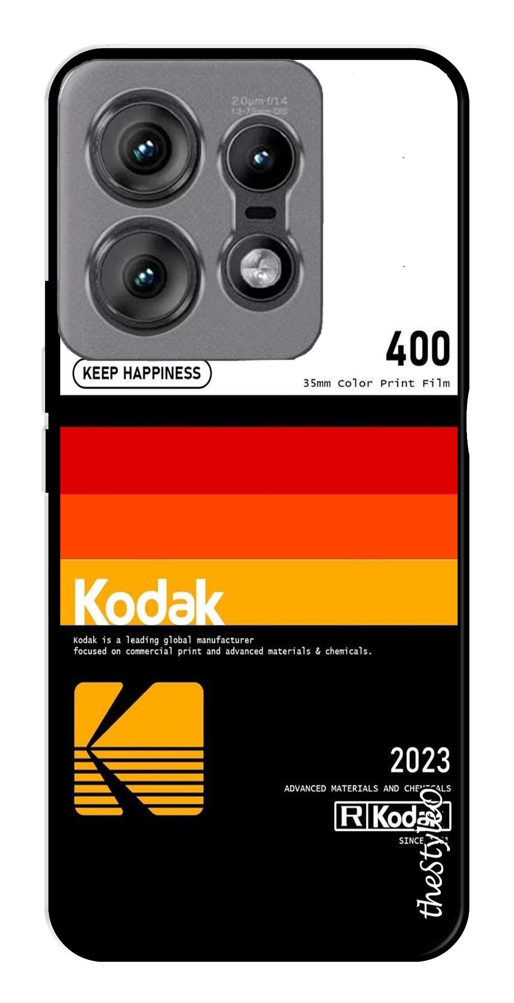 Kodak Design Metal Mobile Case for Moto Edge 50 Pro 5G Kodak Design Metal Mobile Case for Moto Edge 50 Pro 5G (Design No -65)