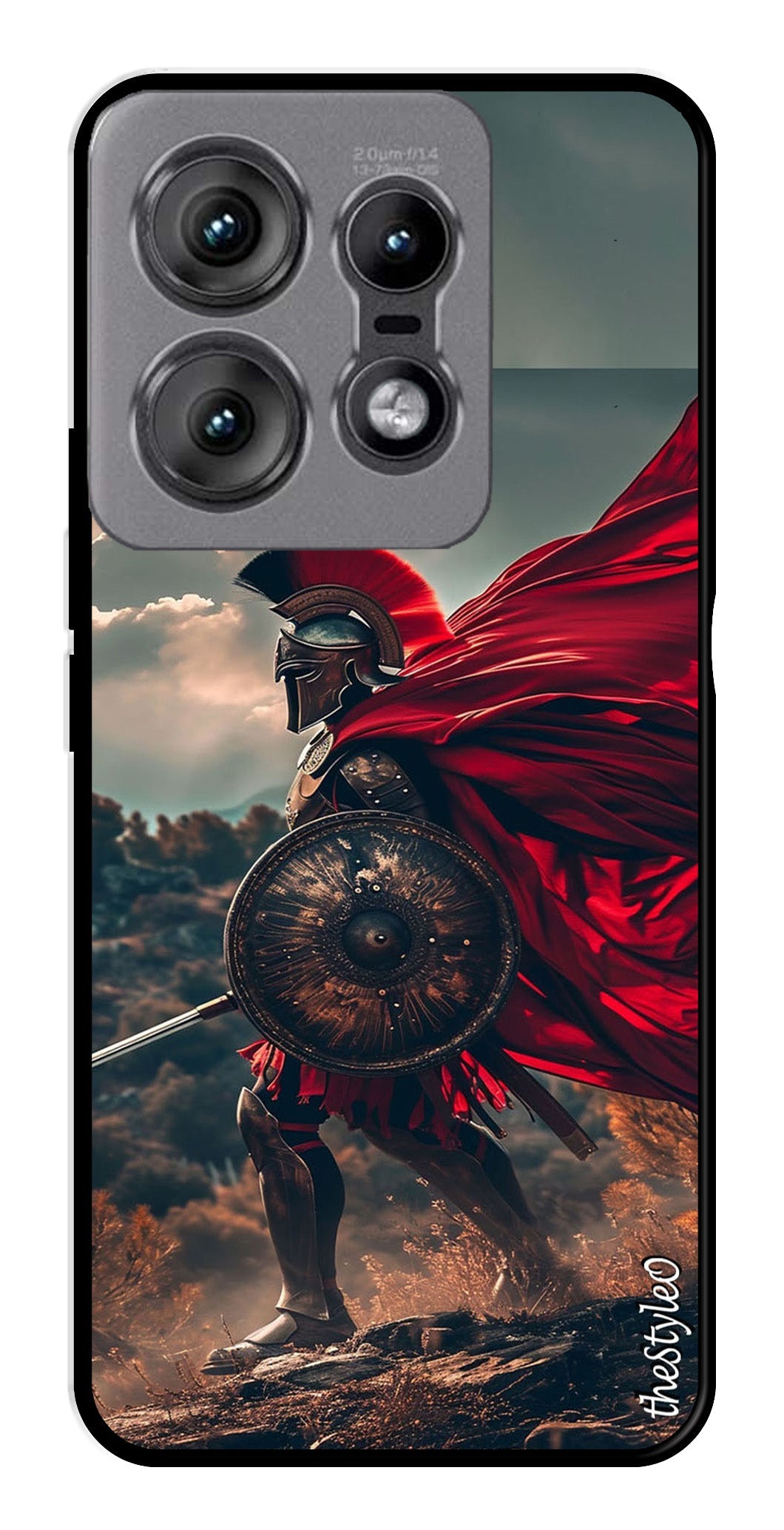 Spartan Fighter Metal Mobile Case for Moto Edge 50 Pro 5G Spartan Fighter Metal Mobile Case for Moto Edge 50 Pro 5G (Design No -89)