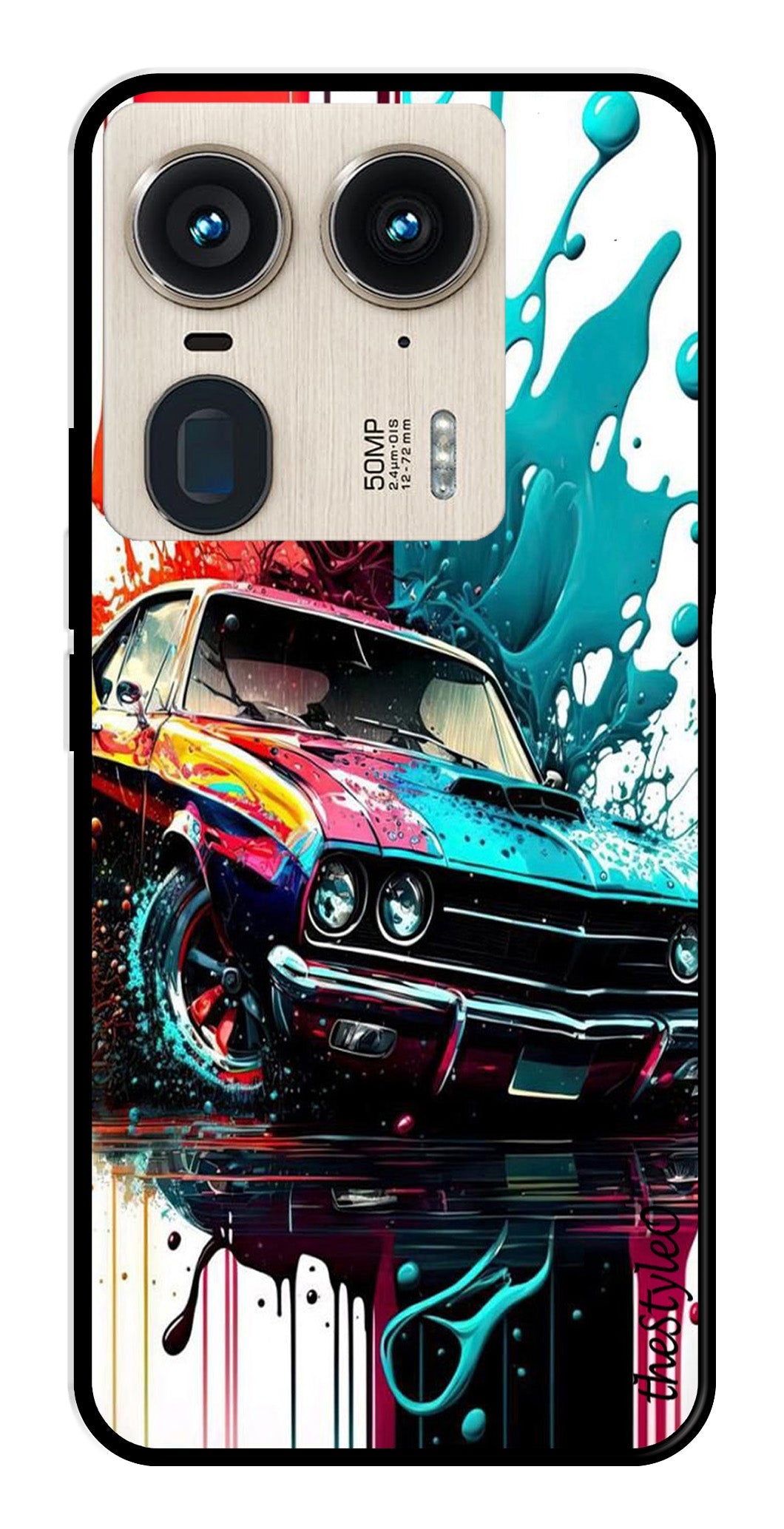 Marble Design Metal Mobile Case for Moto Edge 50 Ultra 5G Marble Design Metal Mobile Case for Moto Edge 50 Ultra 5G (Design No -28)