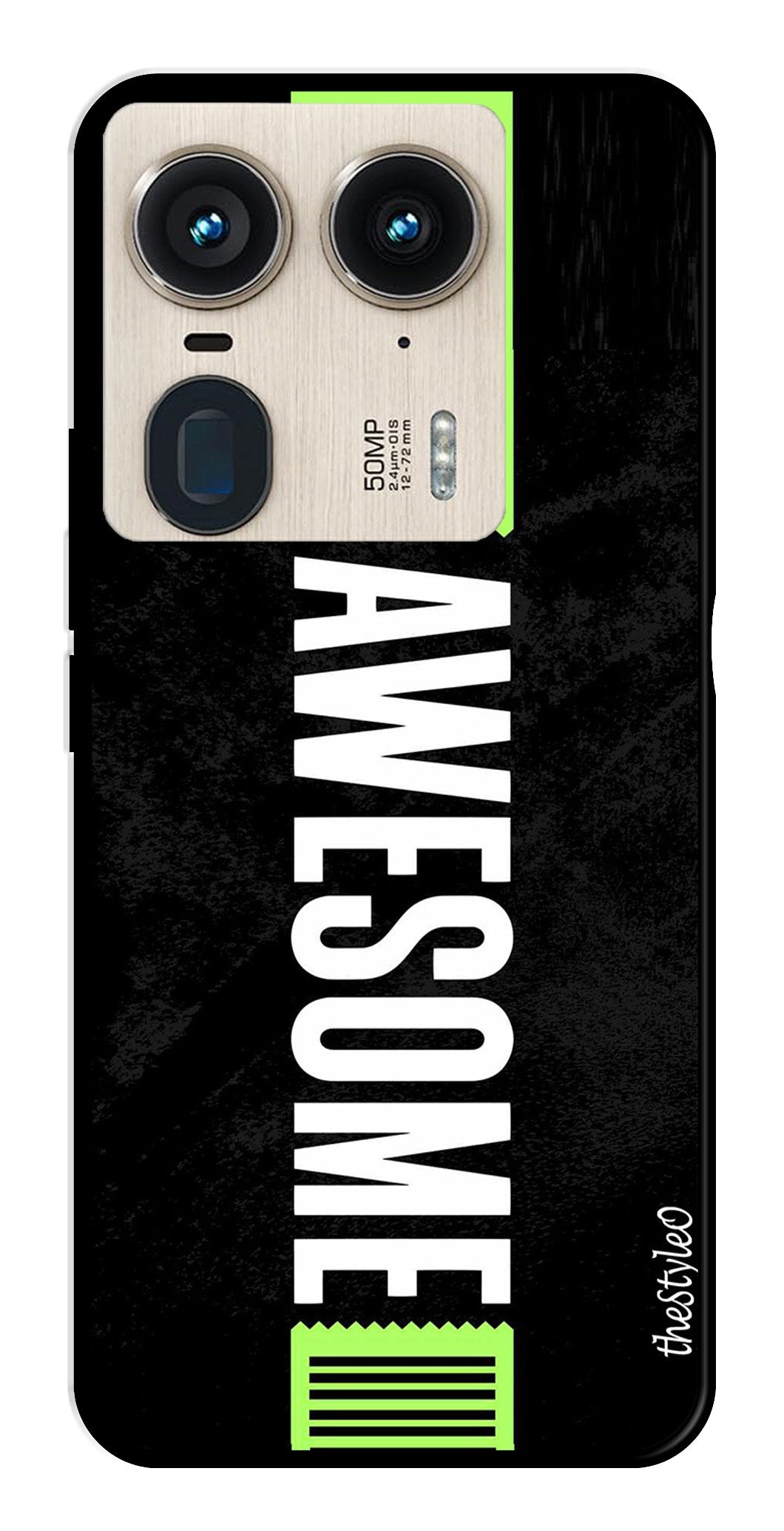 Alphabets Metal Mobile Case for Moto Edge 50 Ultra 5G Alphabets Metal Mobile Case for Moto Edge 50 Ultra 5G (Design No -32)