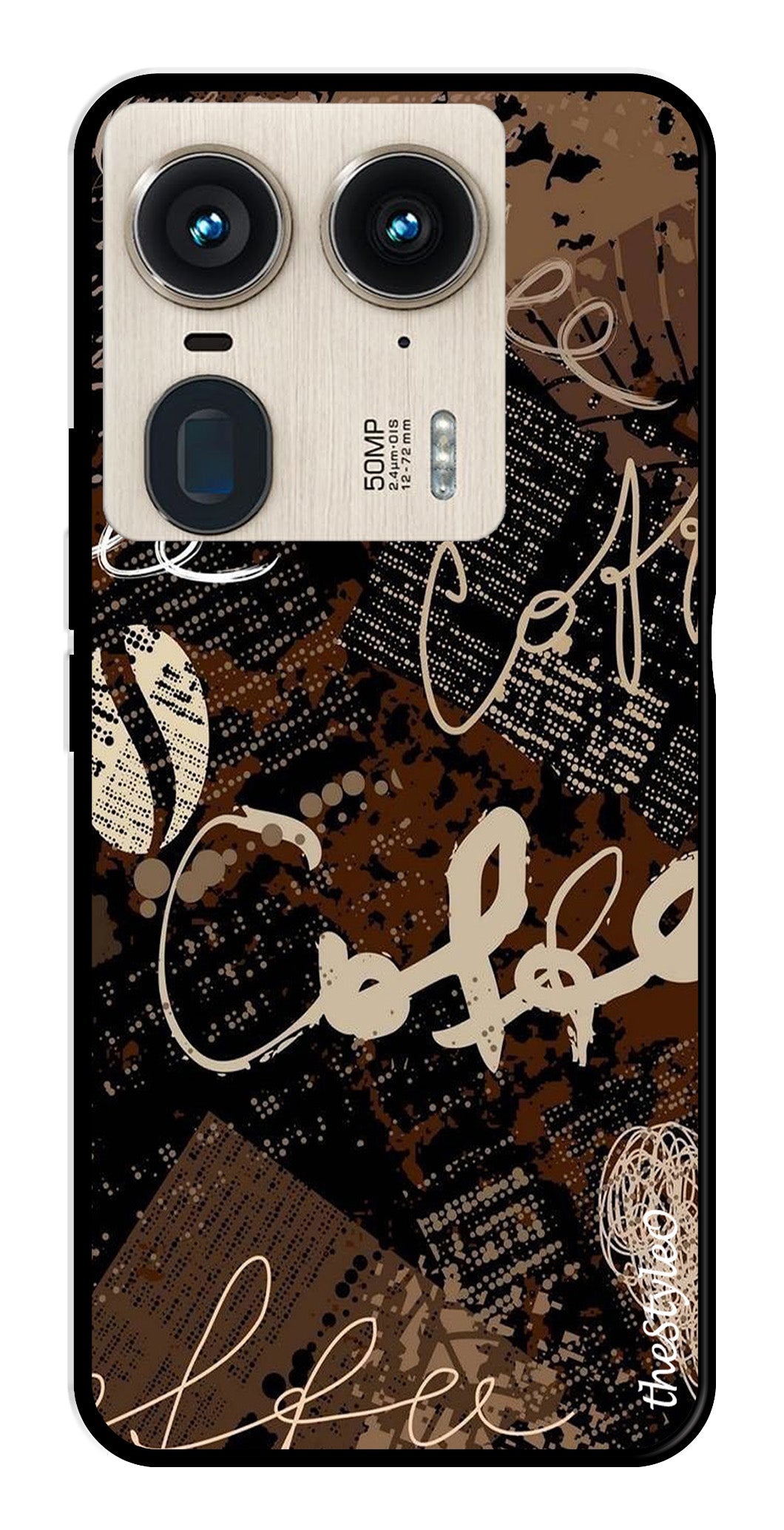 Marble Pattern Metal Mobile Case for Moto Edge 50 Ultra 5G Marble Pattern Metal Mobile Case for Moto Edge 50 Ultra 5G (Design No -36)
