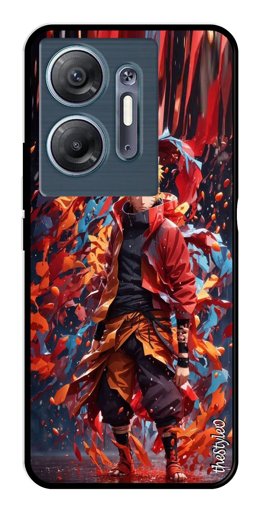 Anime-2 Metal Mobile Case for Infinix Hot 30 5G Anime-2 Metal Mobile Case for Infinix Hot 30 5G (Design No -64)