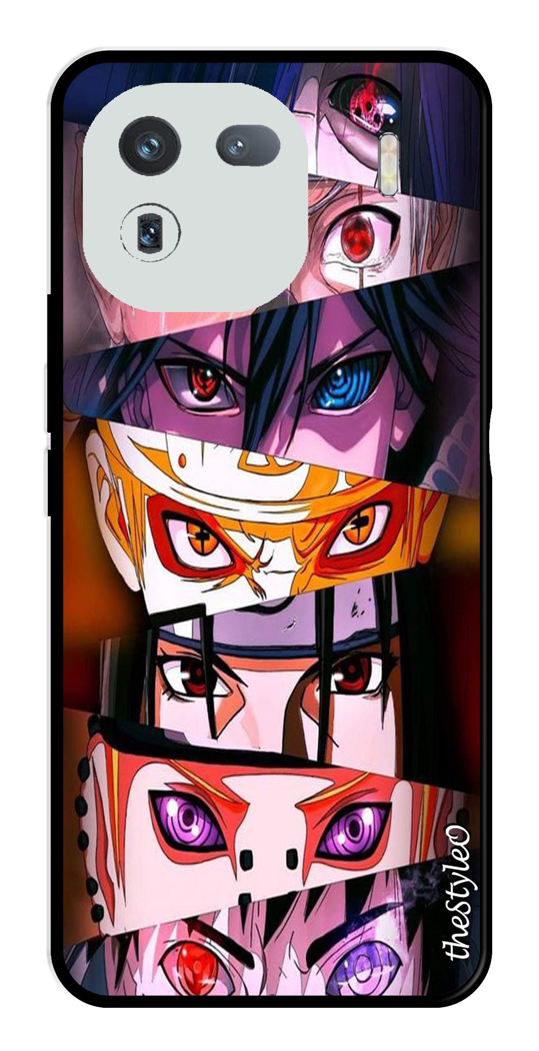 Anime Metal Mobile Case for iQOO 12 5G (Design No -56)