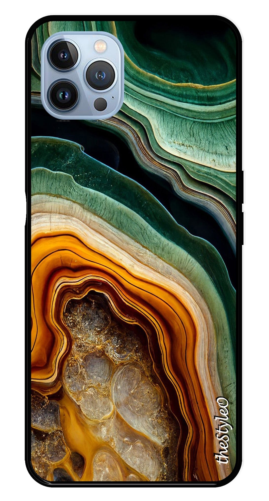 Be Happy Metal Mobile Case for iPhone 16 Pro Max Be Happy Metal Mobile Case for iPhone 16 Pro Max (Design No -27)