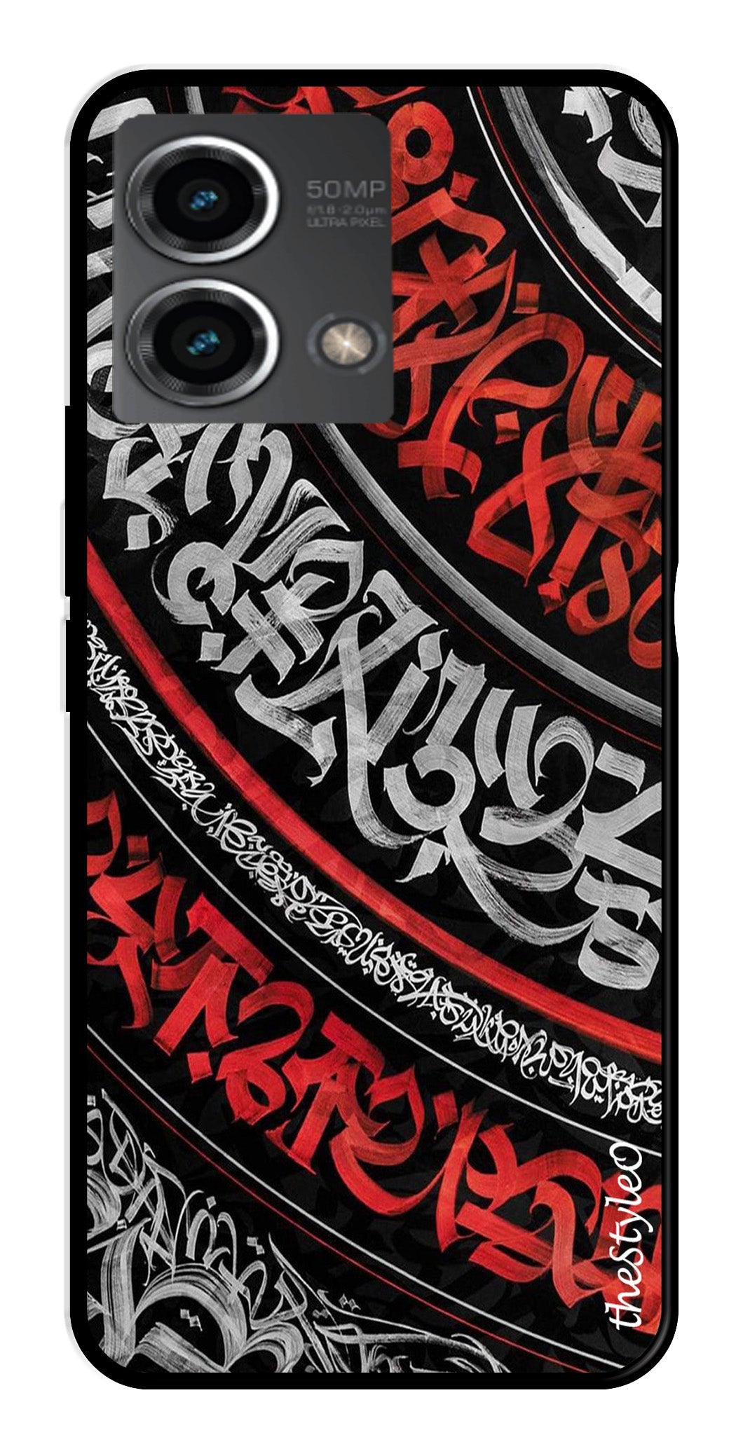 Modern Art Colorful Metal Mobile Case for Moto G Stylus Modern Art Colorful Metal Mobile Case for Moto G Stylus (Design No -48)