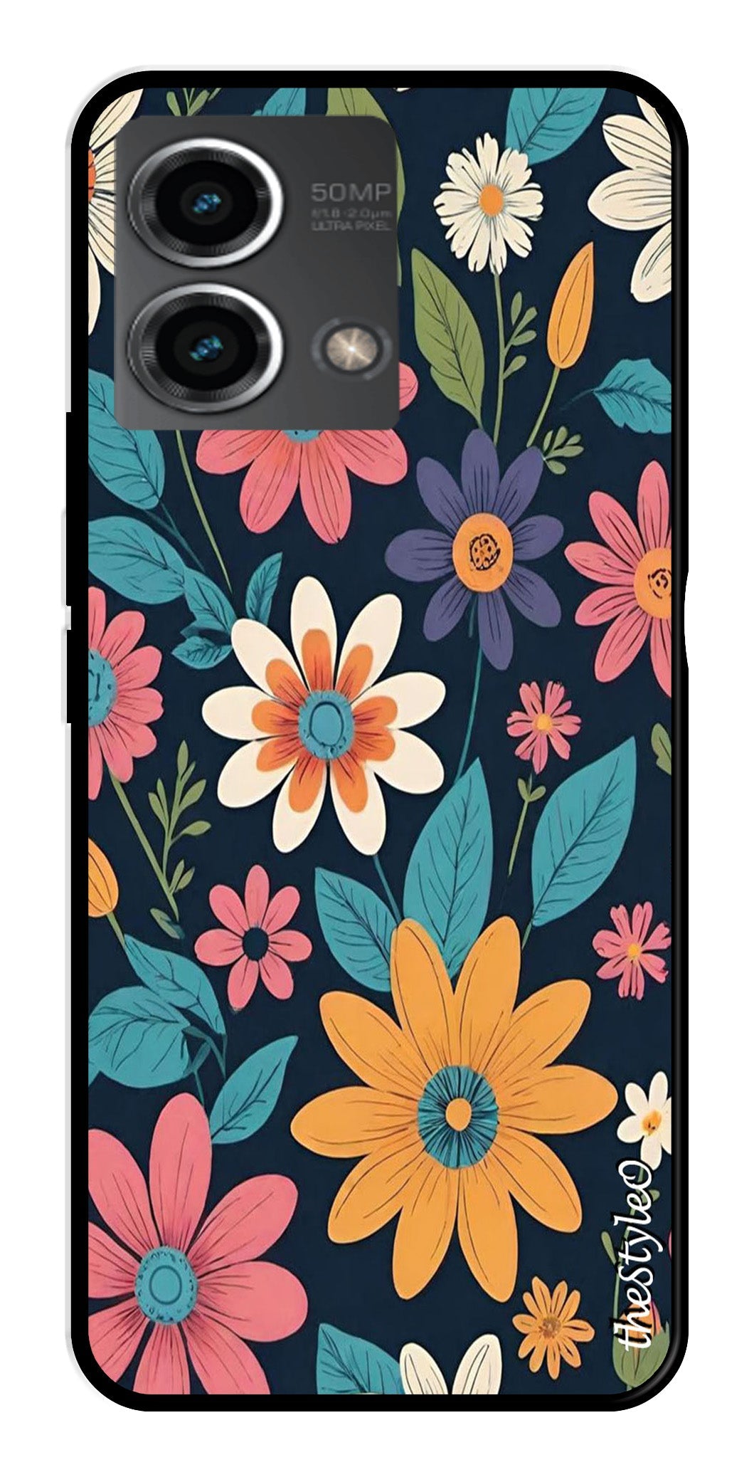 Colorful Abstract Metal Mobile Case for Moto G Stylus Colorful Abstract Metal Mobile Case for Moto G Stylus (Design No -76)