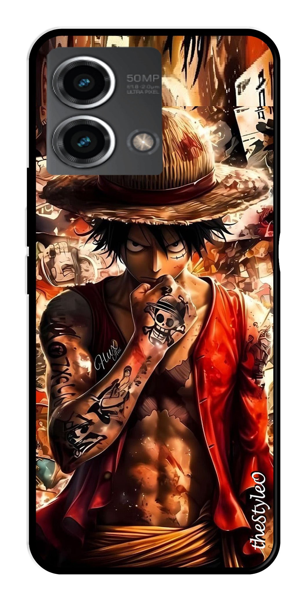 Monkey D Luffy Metal Mobile Case for Moto G Stylus Monkey D Luffy Metal Mobile Case for Moto G Stylus (Design No -83)