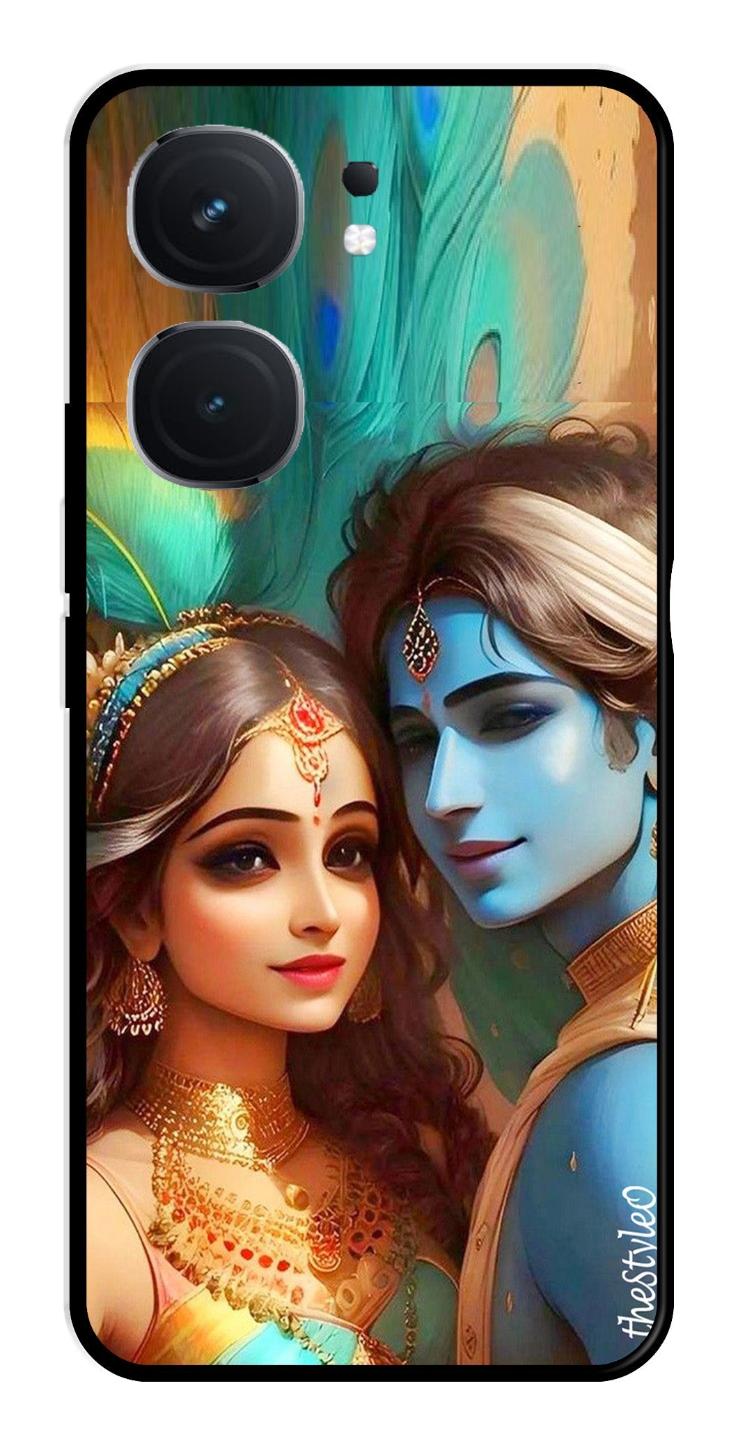 Lord Radha Krishna Metal Mobile Case for iQOO Neo 9 Pro 5G Lord Radha Krishna Metal Mobile Case for iQOO Neo 9 Pro 5G (Design No -01)