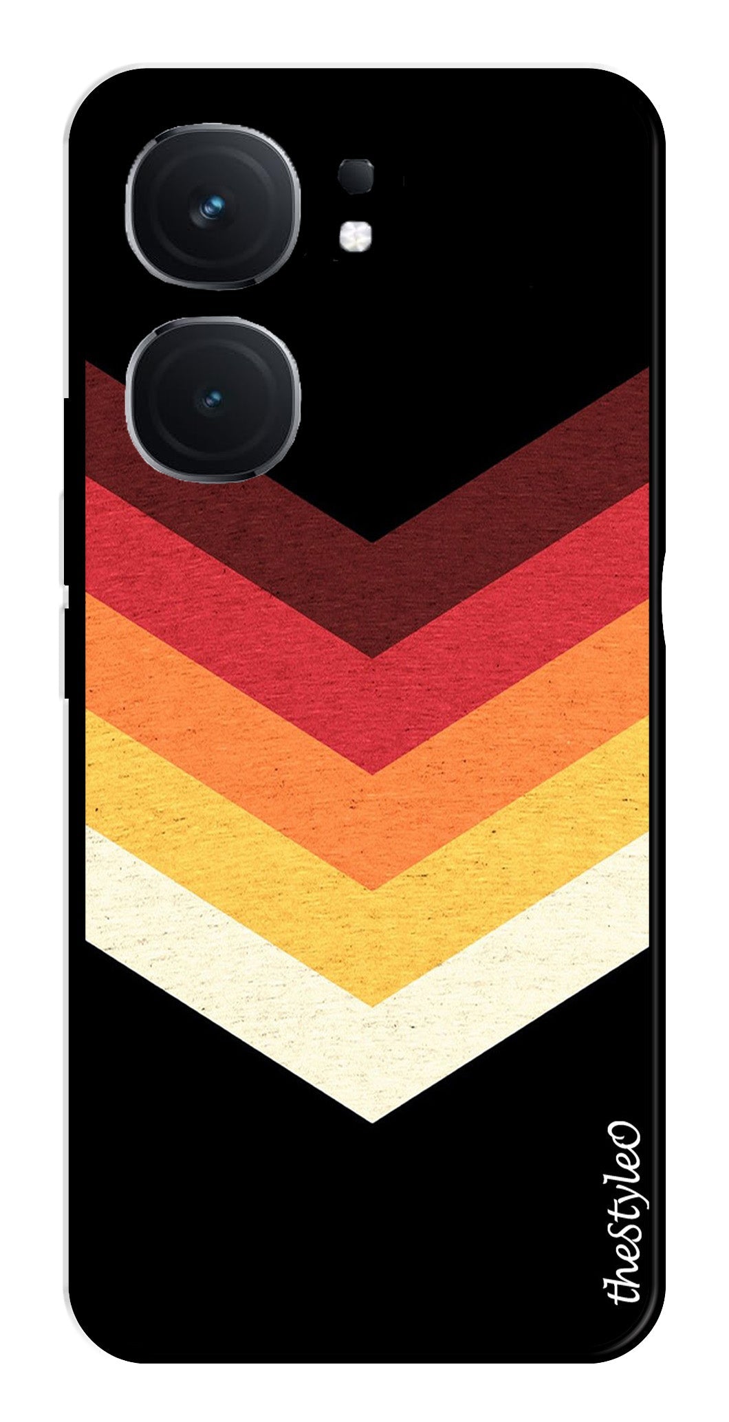 MultiColor Arrow Metal Mobile Case for iQOO Neo 9 Pro 5G MultiColor Arrow Metal Mobile Case for iQOO Neo 9 Pro 5G (Design No -04)