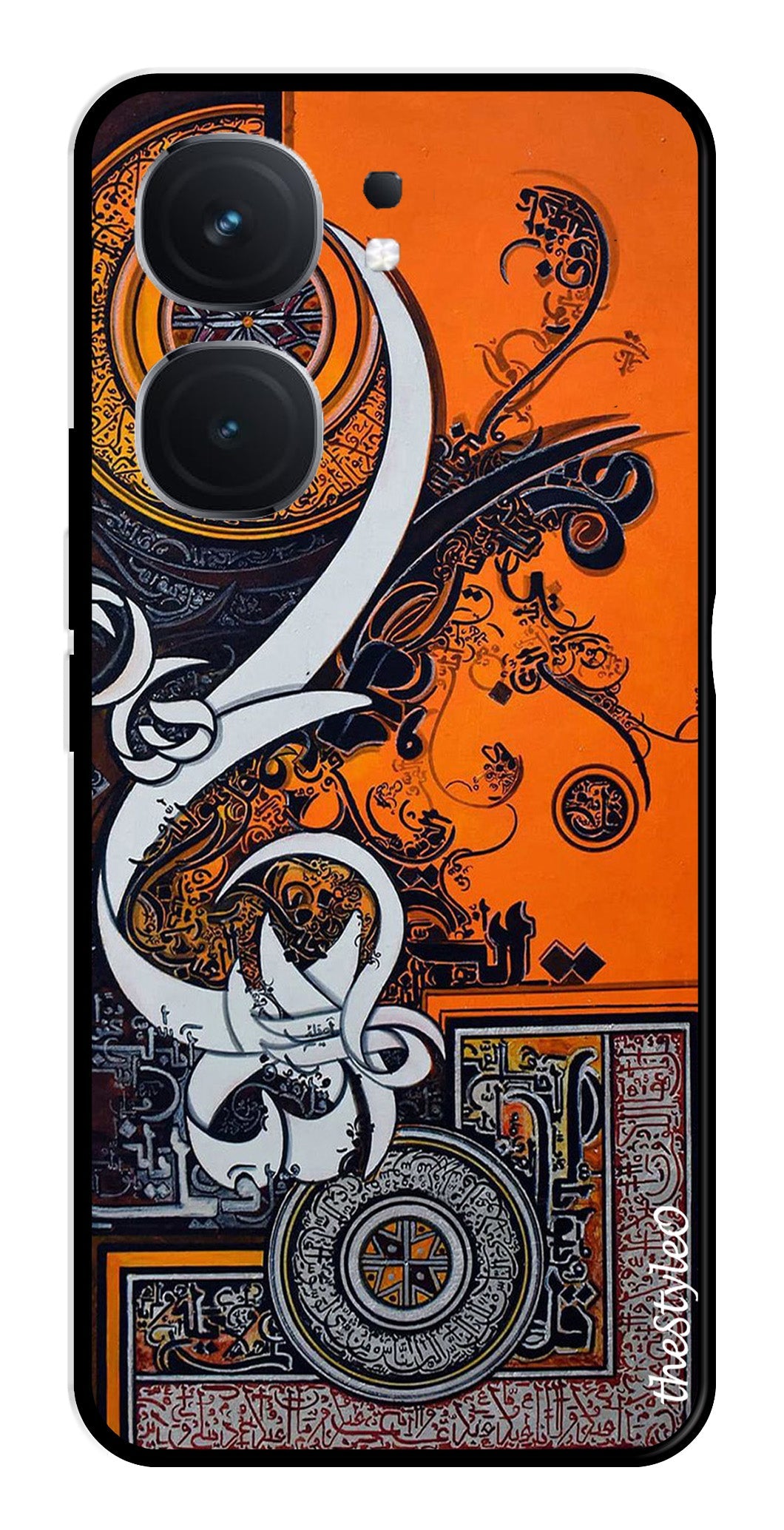 Oum Design Metal Mobile Case for iQOO Neo 9 Pro 5G Oum Design Metal Mobile Case for iQOO Neo 9 Pro 5G (Design No -15)