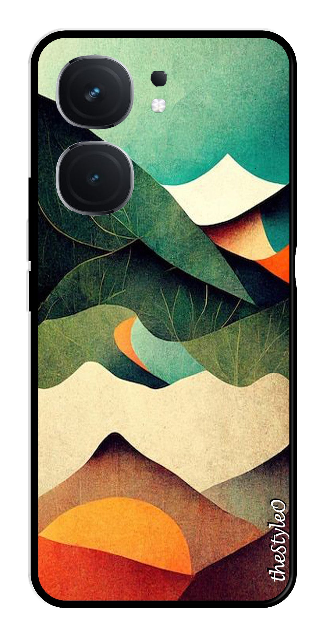 Owl Pattern Metal Mobile Case for iQOO Neo 9 Pro 5G Owl Pattern Metal Mobile Case for iQOO Neo 9 Pro 5G (Design No -42)