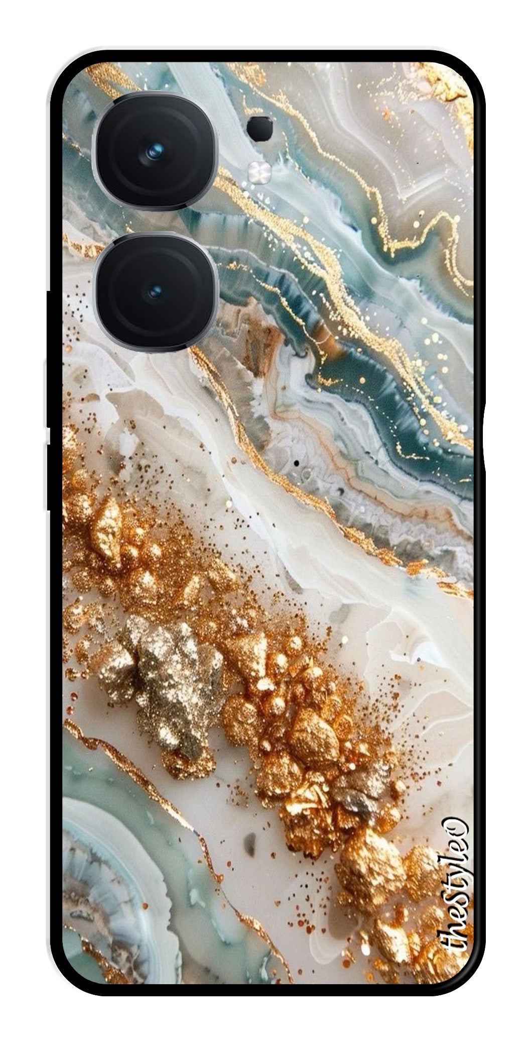 Marble Design Metal Mobile Case for iQOO Neo 9 Pro 5G Marble Design Metal Mobile Case for iQOO Neo 9 Pro 5G (Design No -92)